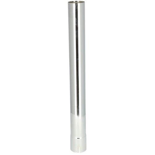 Exhaust Stack Pipe 2-1/2" x 24" Straight Chrome