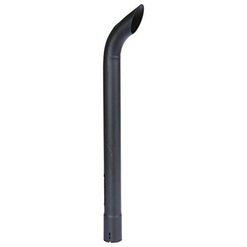 Exhaust Stack Pipe Replacement for KUBOTA 1-3/4" x 24" Curved Black