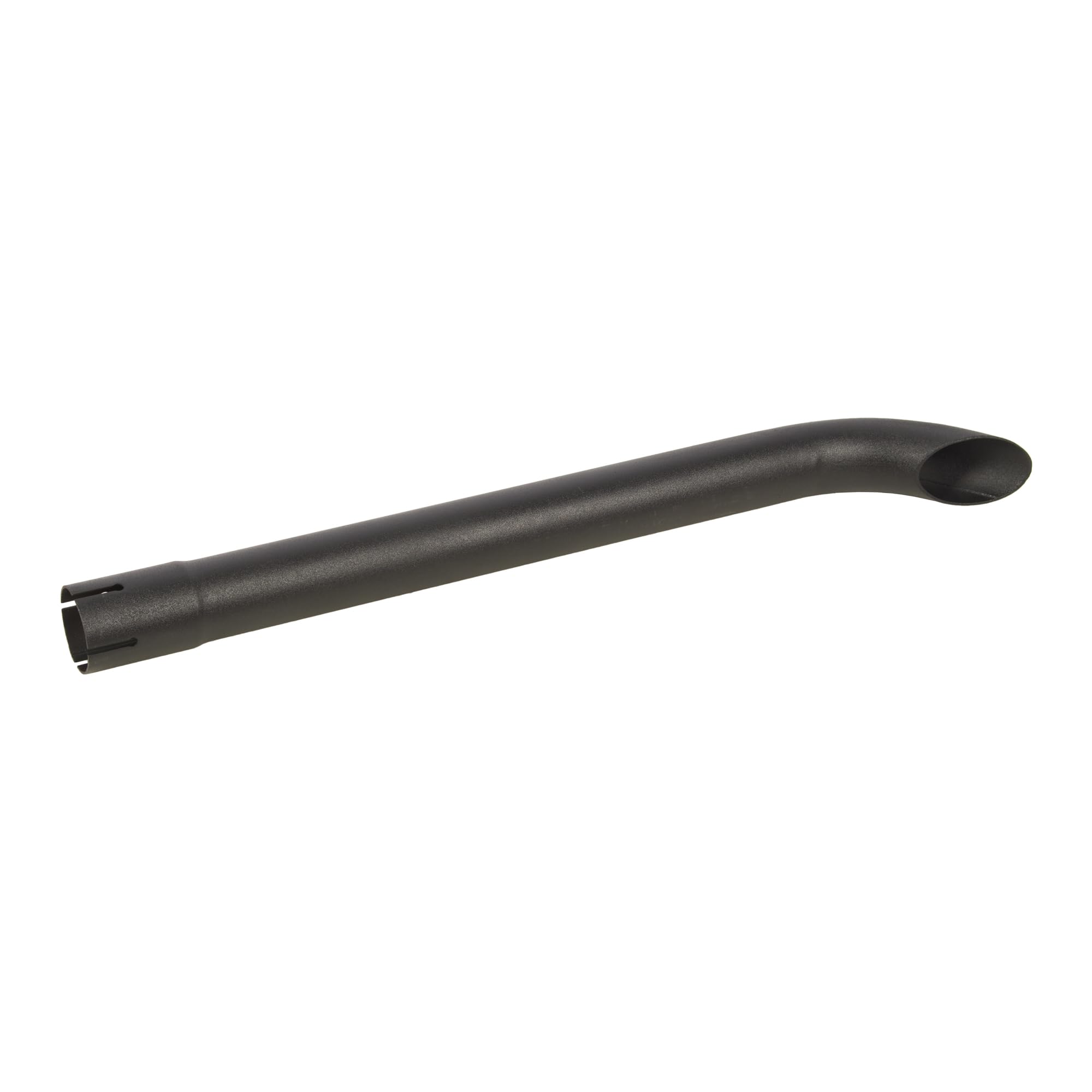 Exhaust Stack Pipe Replacement for UNIVERSAL - 1-7/8" x 24", Curved Black
