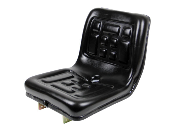 Polyurethane with Flip Brackets Black Seat Compact Tractor 520