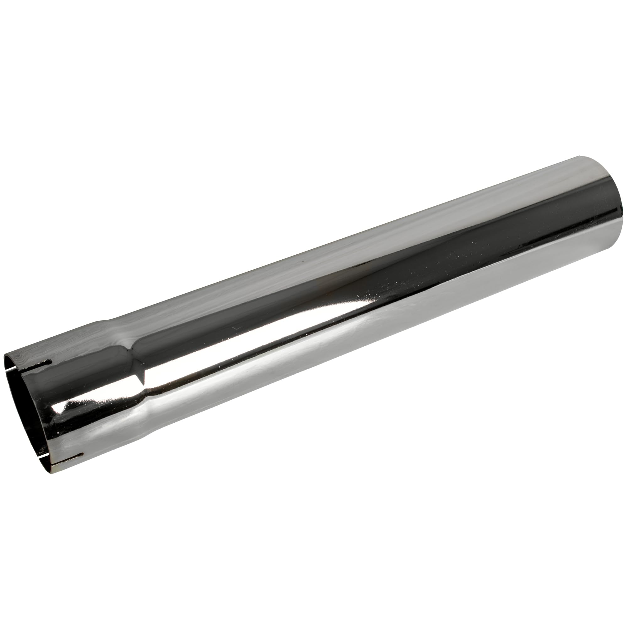 Exhaust Stack Pipe 4" x 24" Straight Chrome