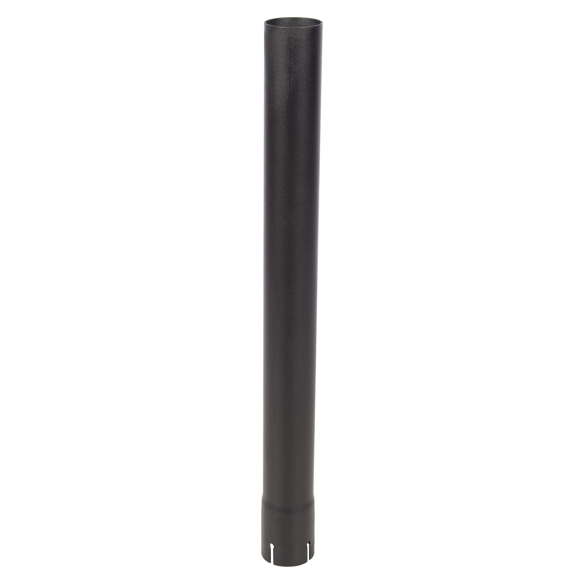 Exhaust Stack Pipe 2-1/4" x 24" Straight Black
