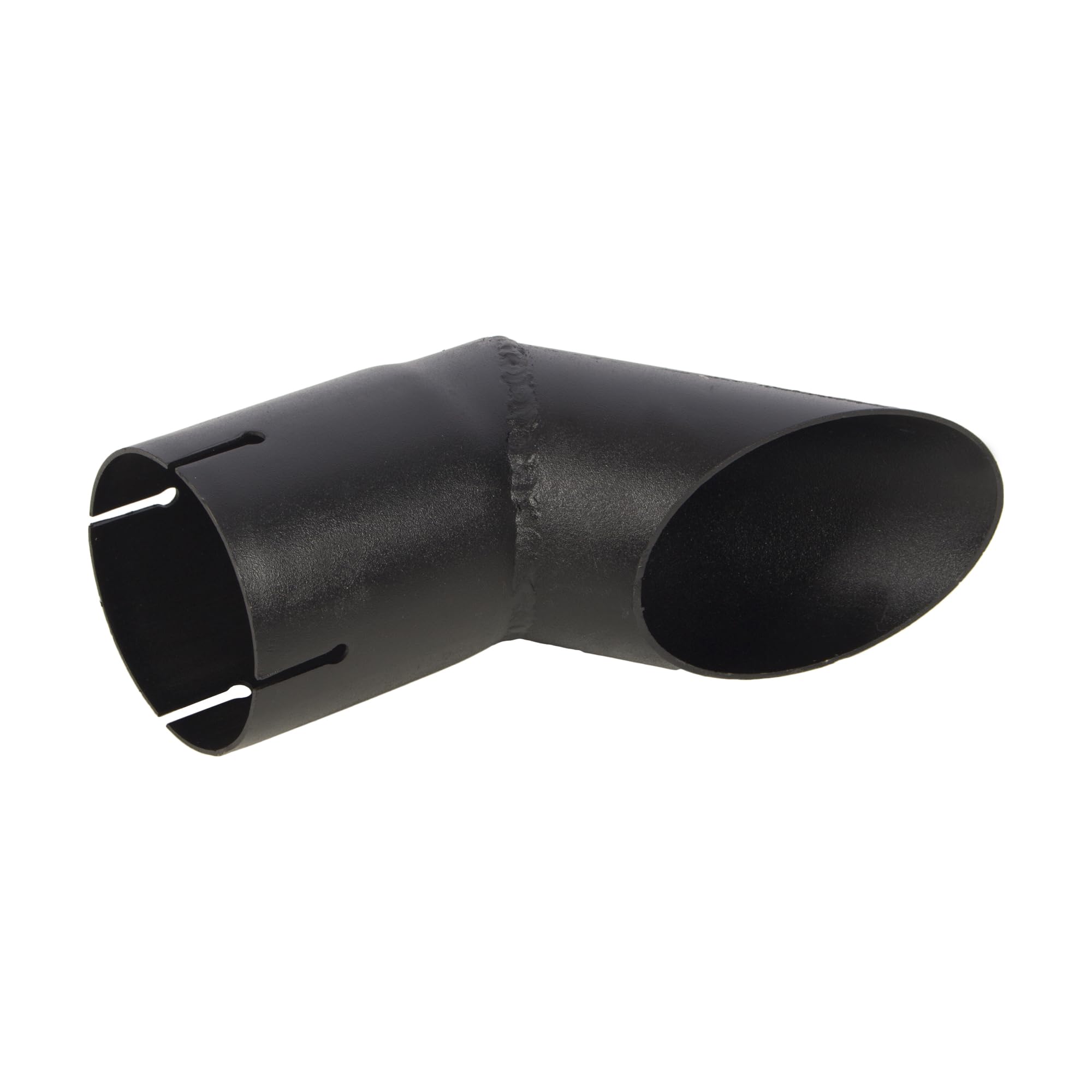 Exhaust Stack Pipe Replacement for UNIVERSAL- 3" x 8,46" Curved Black