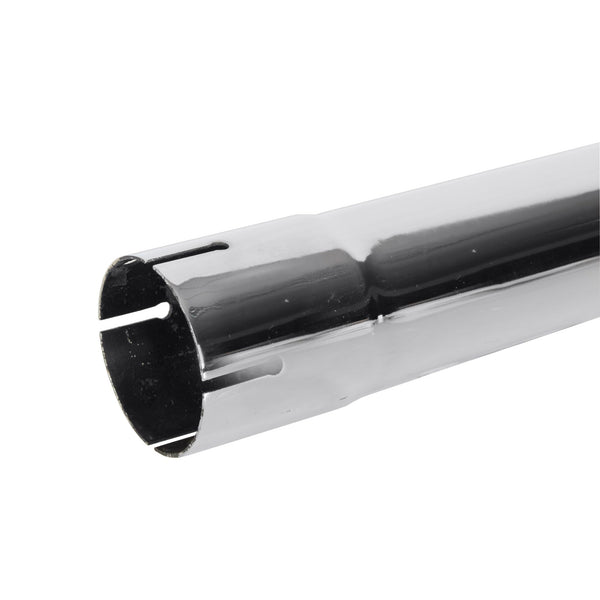Exhaust Stack Pipe 4" x 72" Straight Chrome