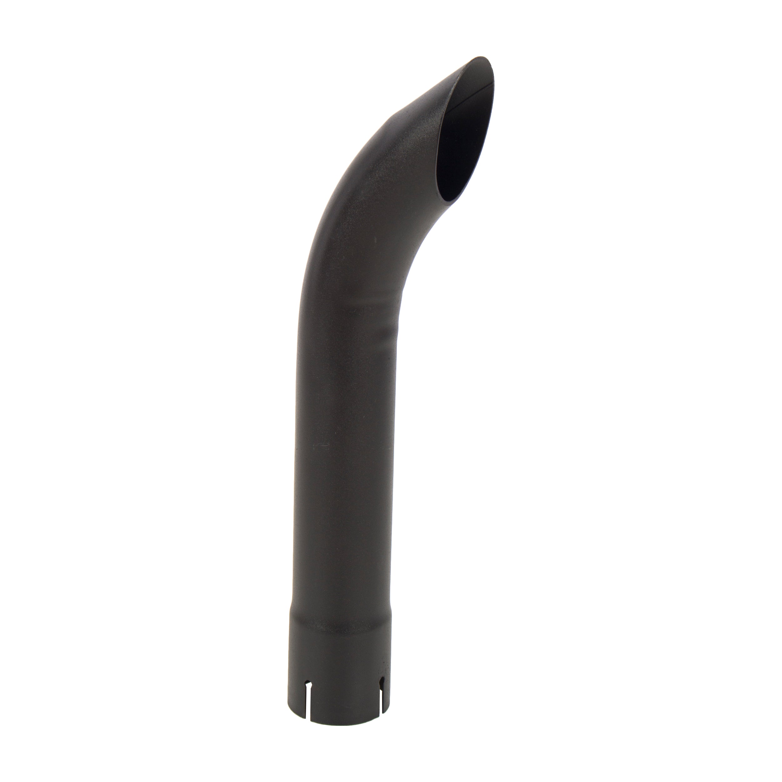 Exhaust Pipe Stack Replacement UNIVERSAL - 2 -3/8" x 16.73" End Pipe Black