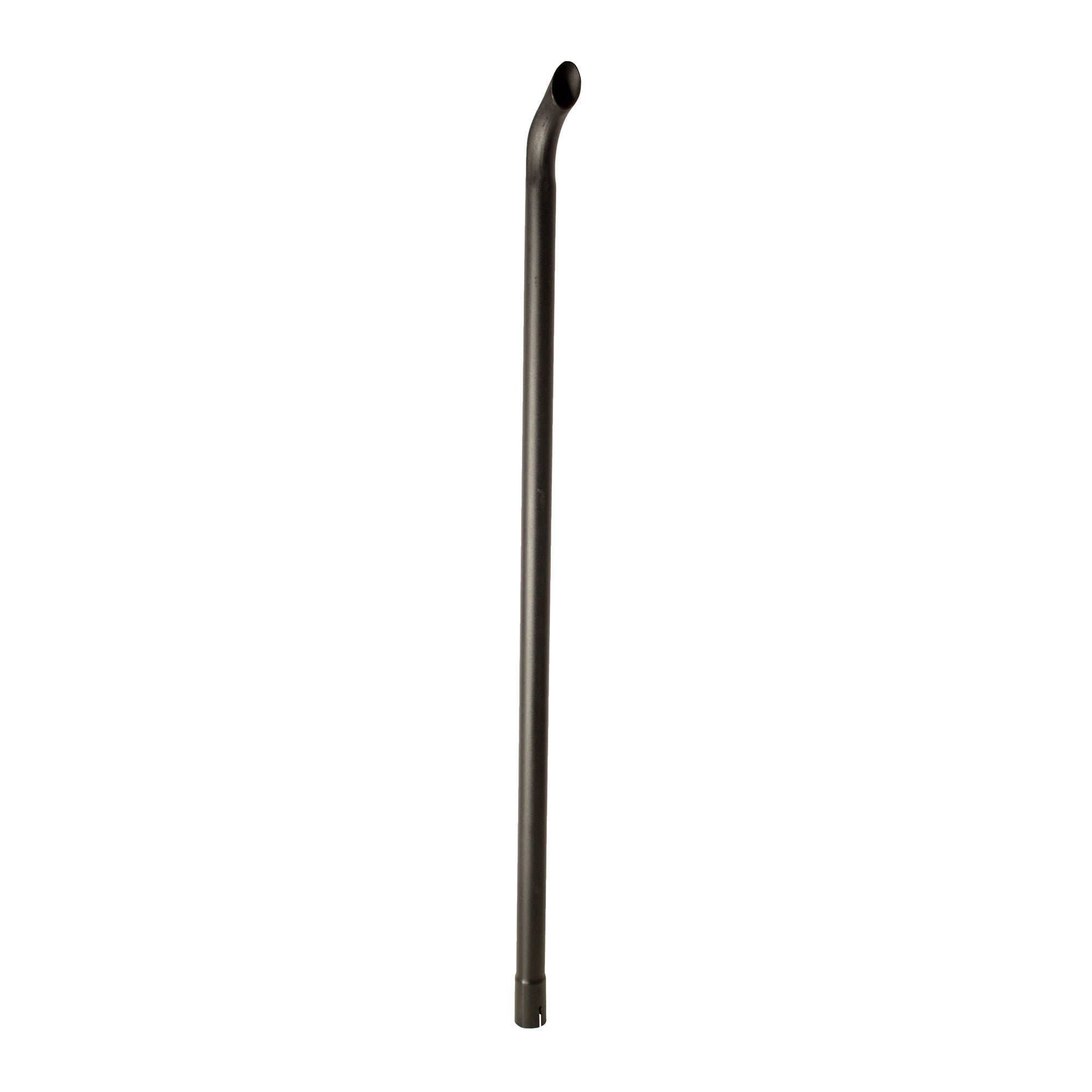 Exhaust Stack Pipe Fits Universal - 1-1/2" x 48" Bended End Pipe Black