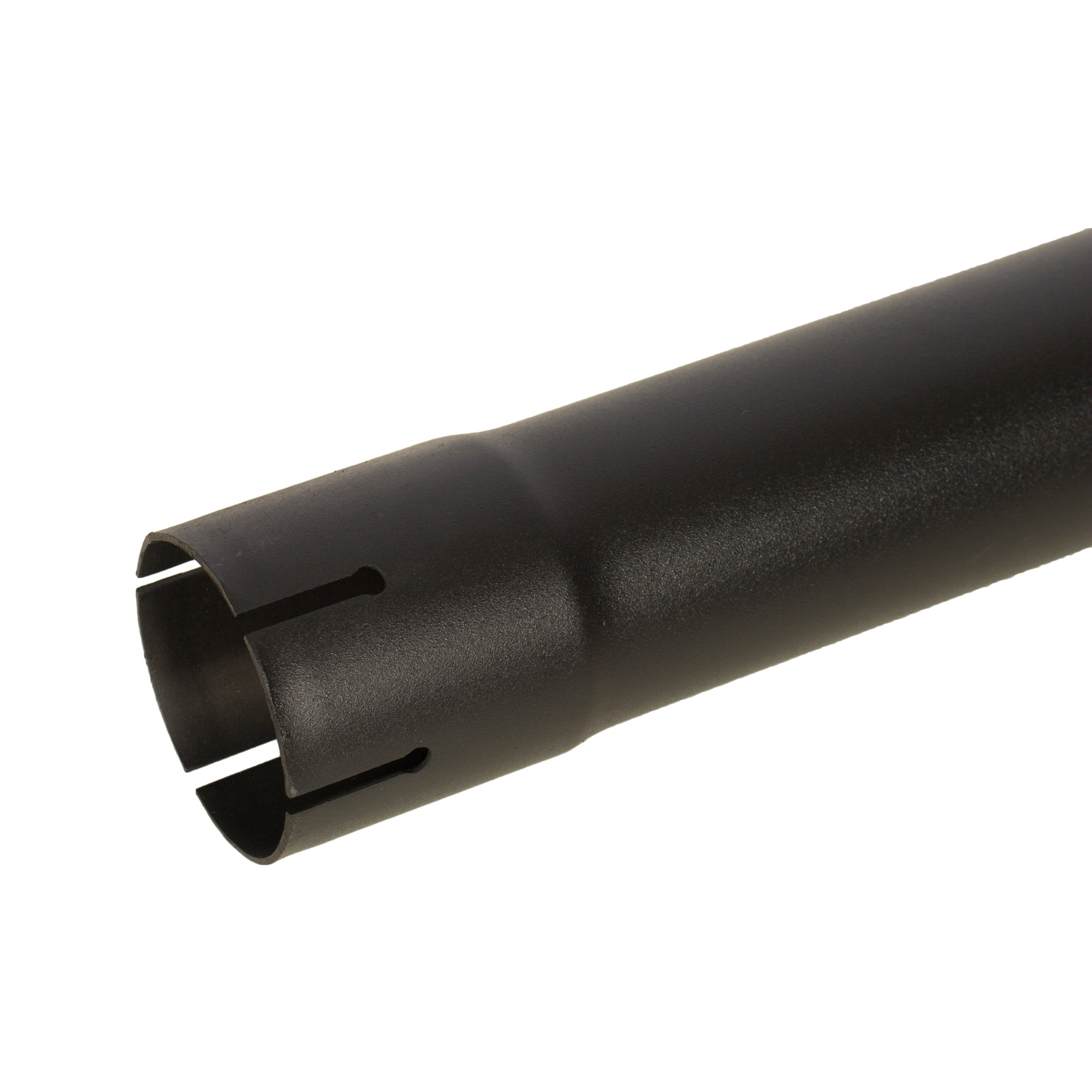 Exhaust Pipe Stack Replacement UNIVERSAL - 2 3/8" x 24" Curved Black