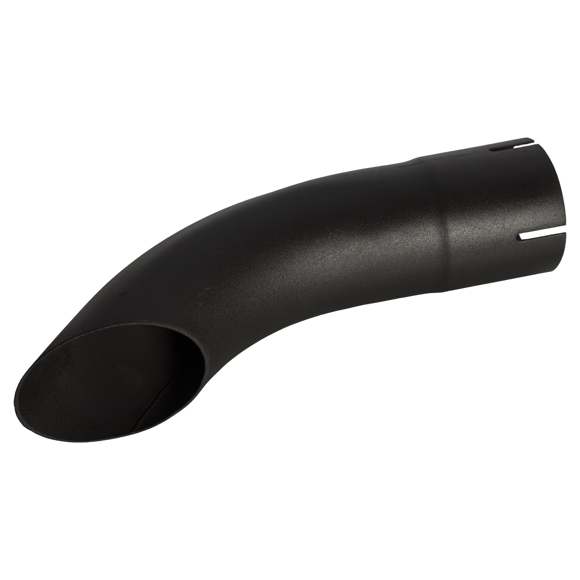 Exhaust Stack Pipe Replacement for UNIVERSAL - 3" x 12", Curved Black