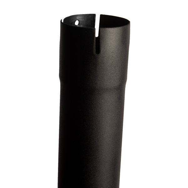 Universal Exhaust Stack Bended End Pipe Curved Black 3" x 60" for Tractor Models