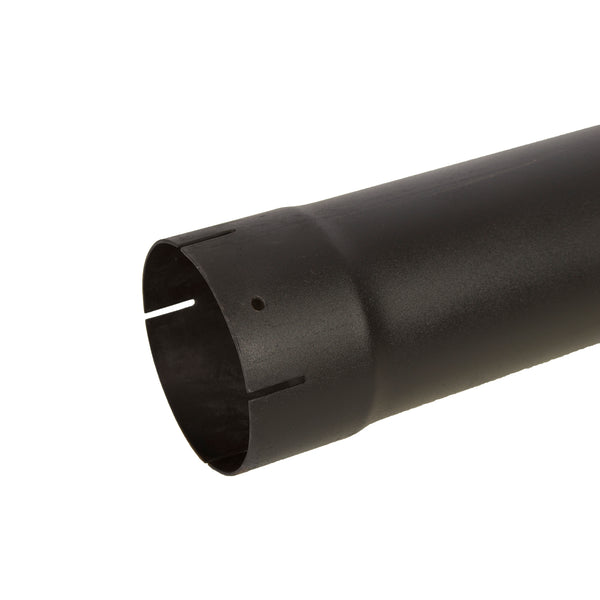 Universal Exhaust Stack Bended End Pipe Curved-Black 5" x 48" for Tractor Models
