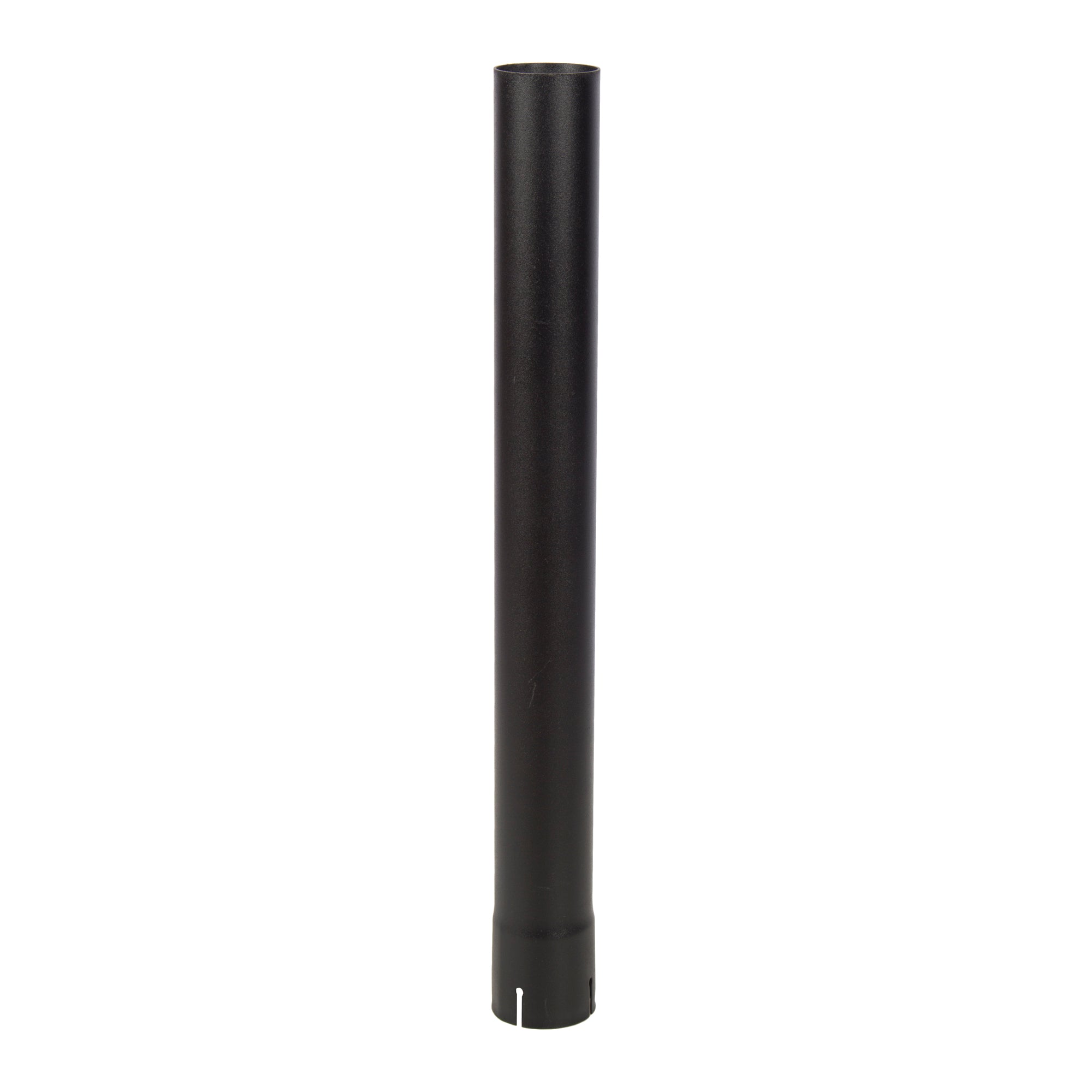Exhaust Stack Pipe 2-1/2" x 24" Straight Black