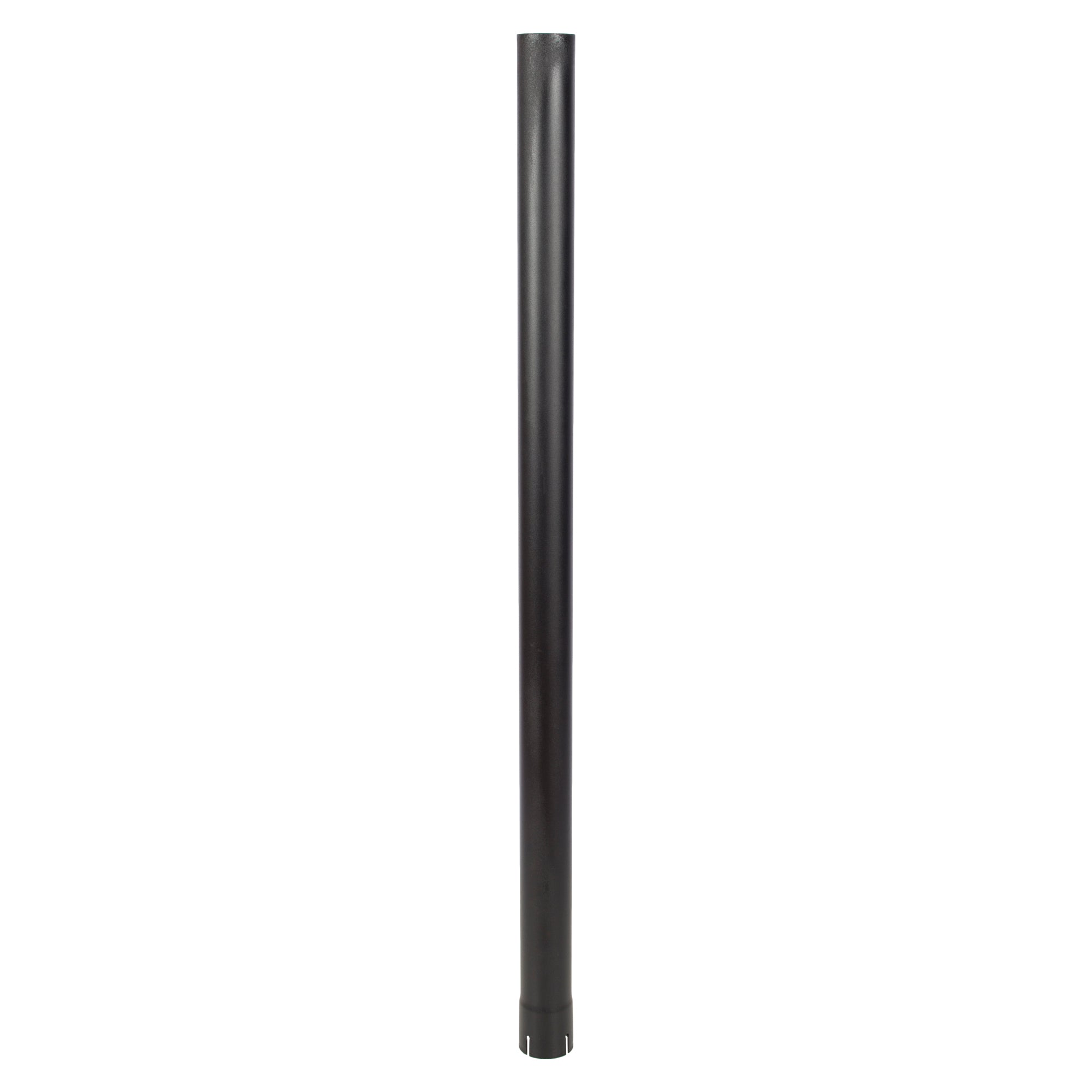 Exhaust Stack Pipe 2-1/2" x 48" Straight Black