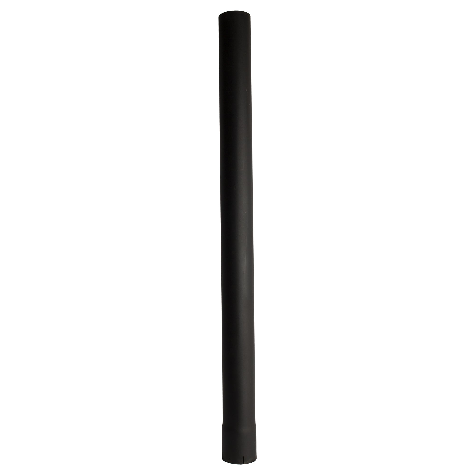 Universal Exhaust Stack End Pipe Straight-Black 3-1/2" x 48" for Tractor Models
