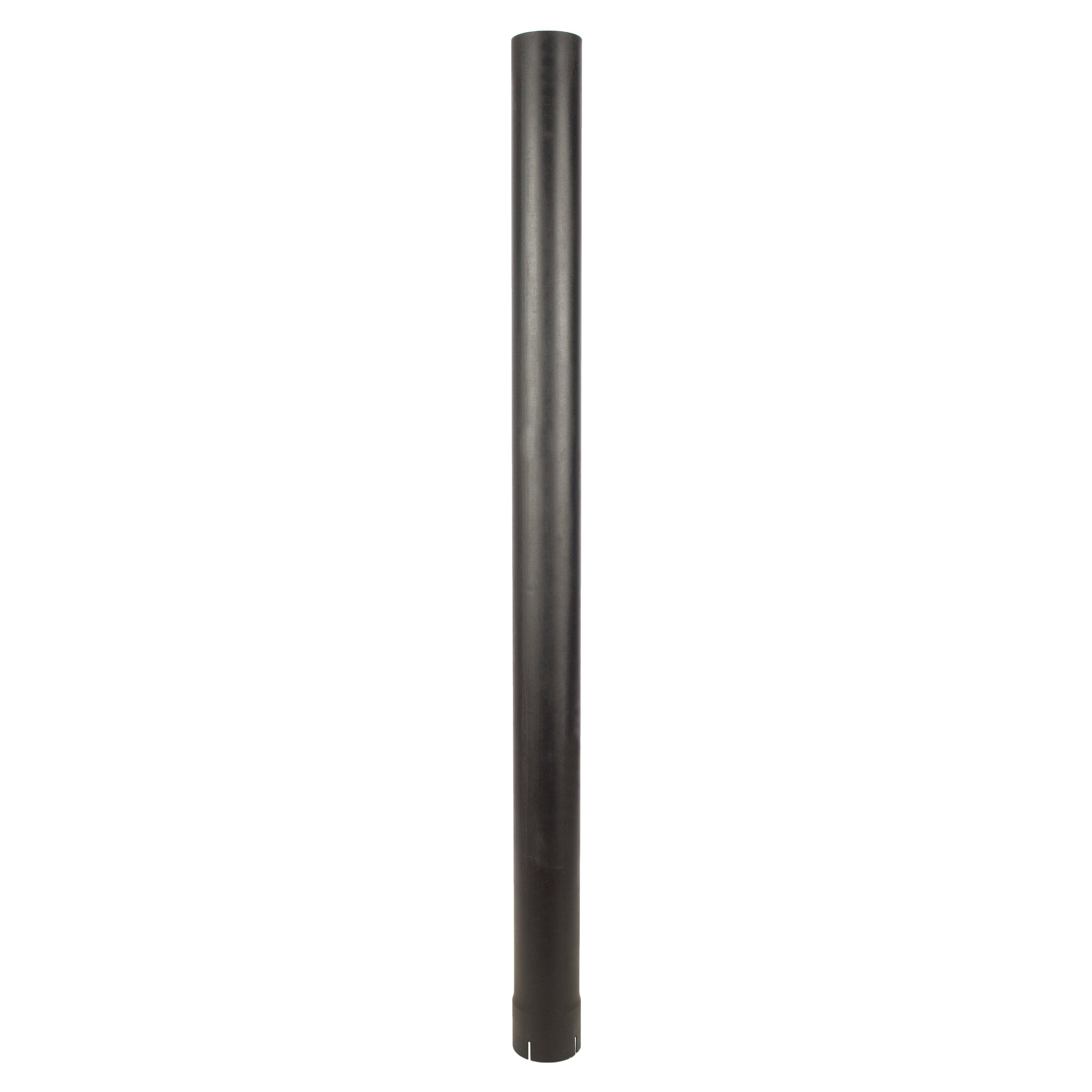 Exhaust Stack Pipe Replacement for Universal 4" x 60", Straight Black