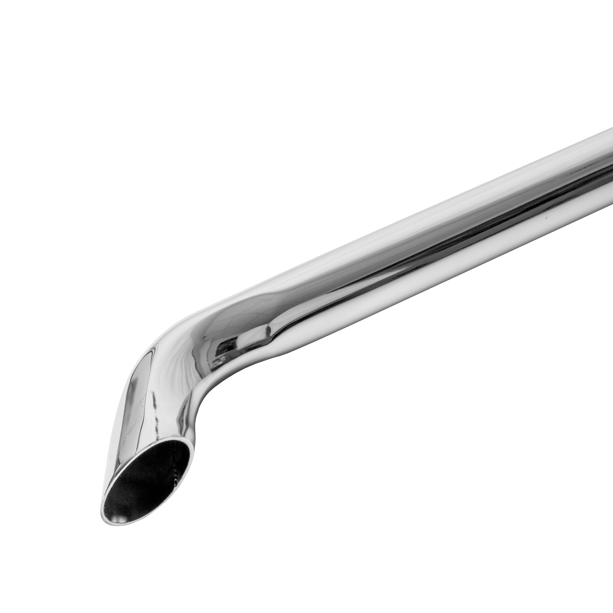 Exhaust Stack Pipe Fits Universal - 1-1/2" x 48" Bended End Pipe