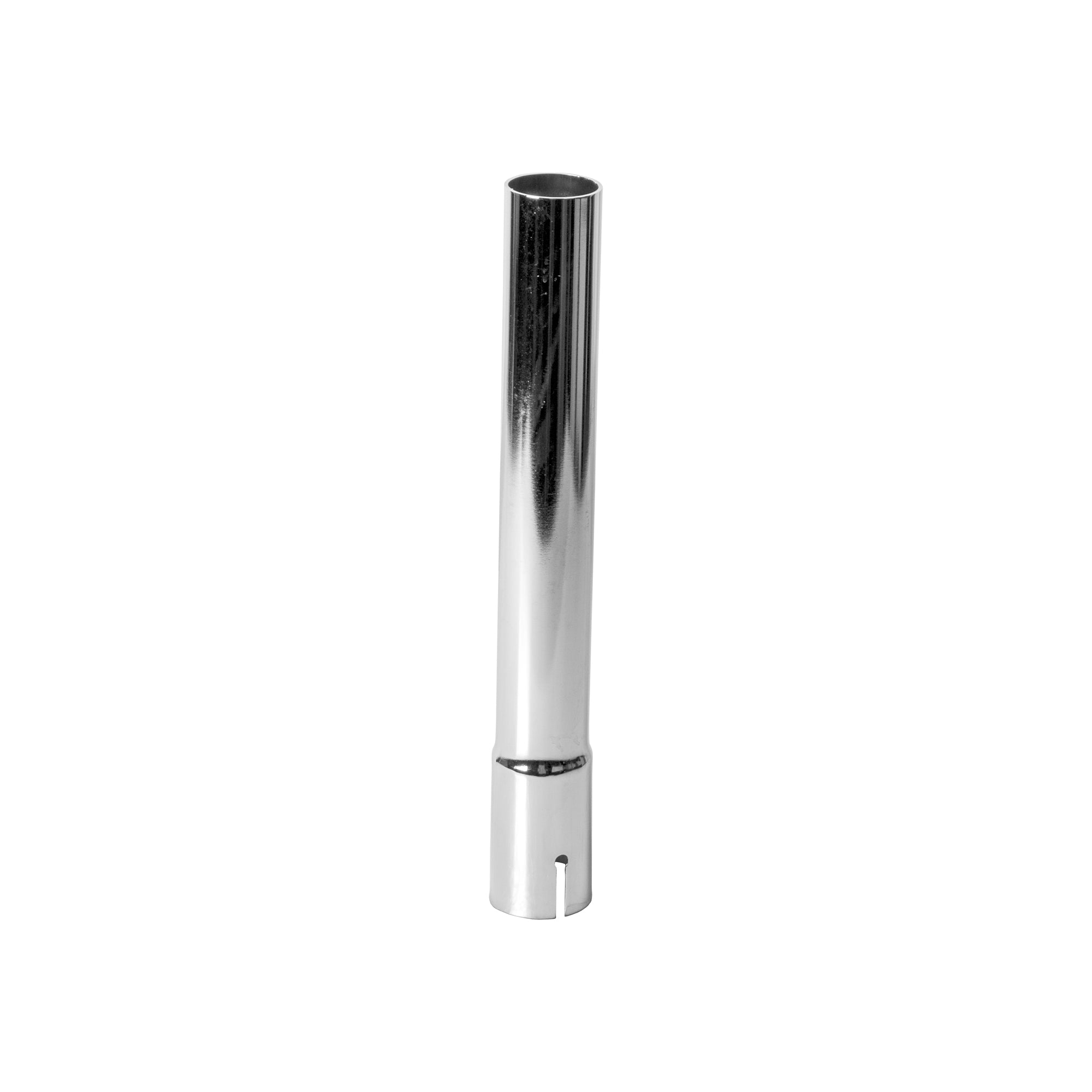 Exhaust Stack Pipe Fits Universal 1-1/2" x 12" Straight End Pipe Chrome