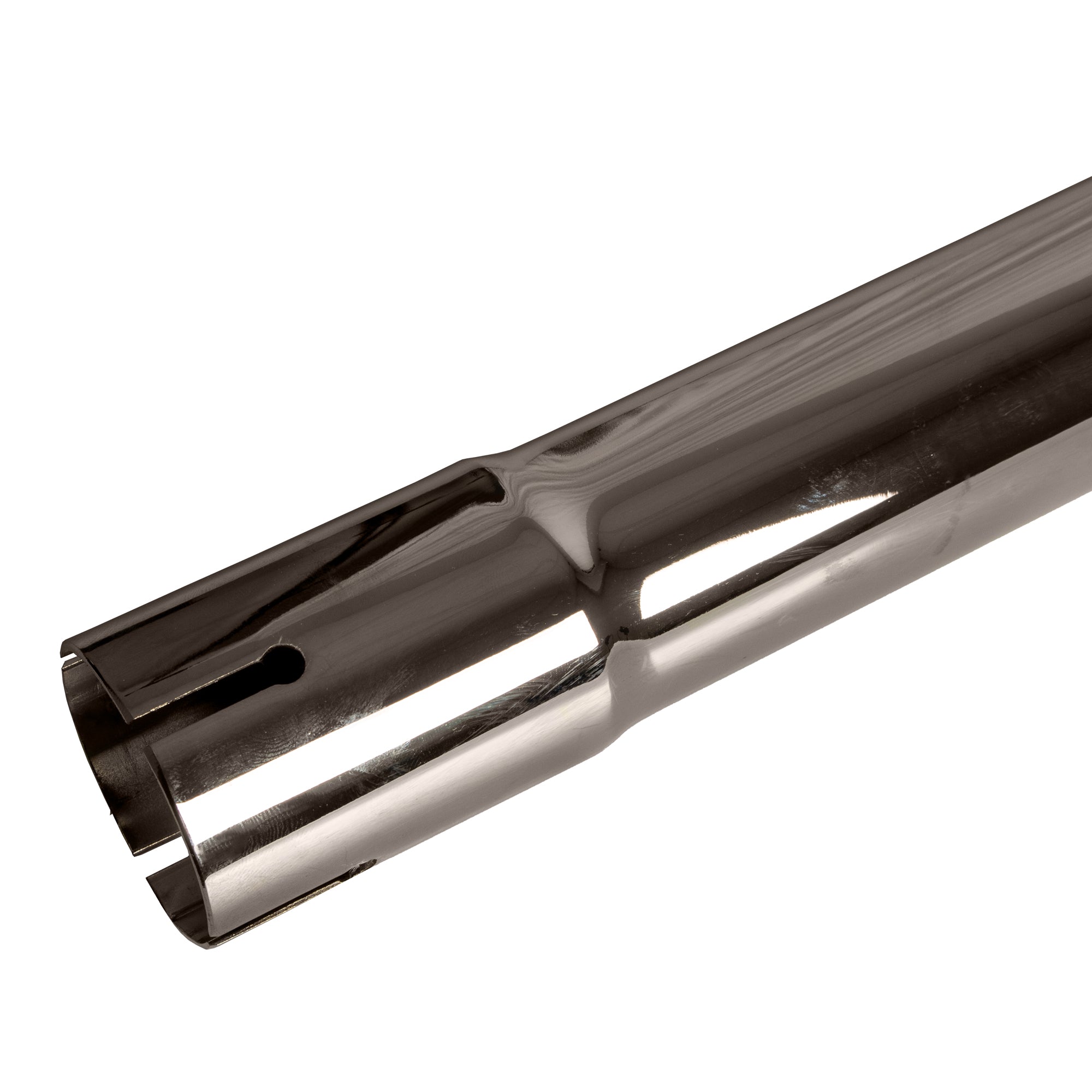 Exhaust Stack Pipe 1-3/4" x 48" Straight Chrome