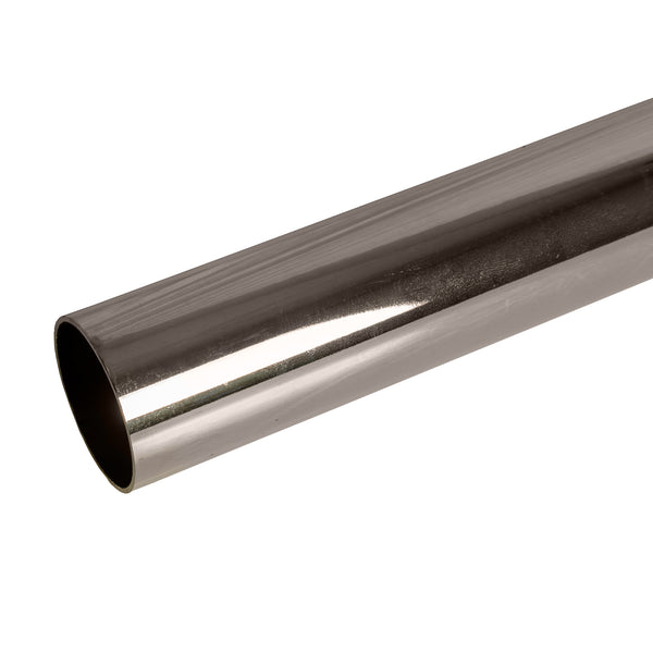 Exhaust Stack Pipe 1-3/4" x 48" Straight Chrome