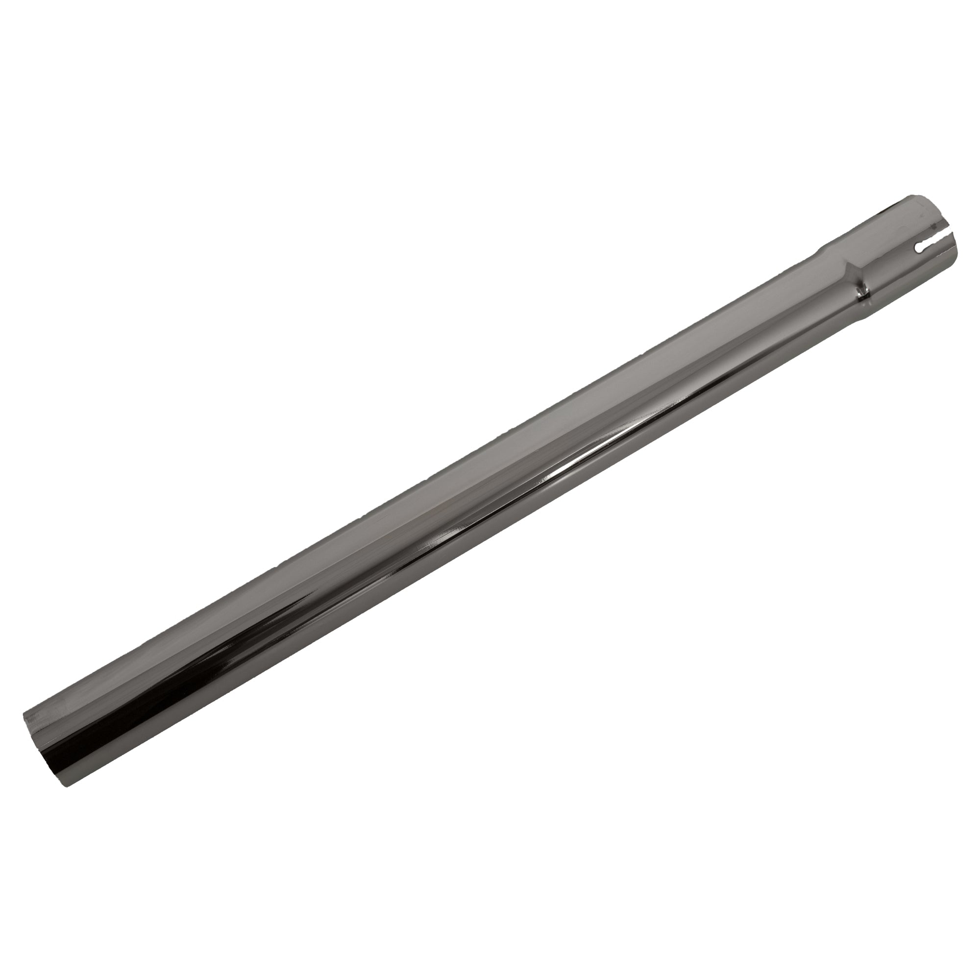 Exhaust Stack Pipe Replacement for UNIVERSAL - 1-7/8" x 24", Straight Chrome
