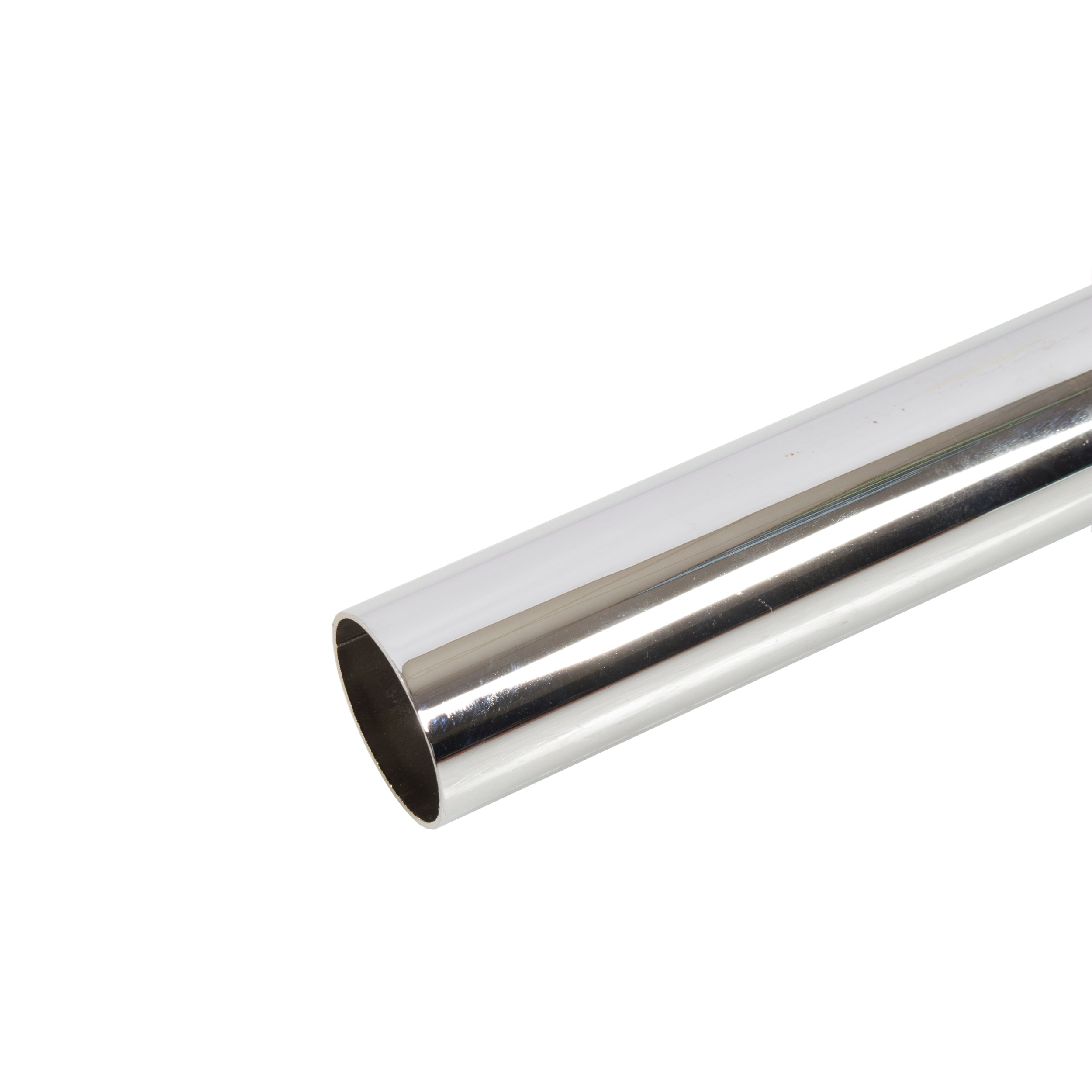 Exhaust Stack Pipe 2" x 24" Straight Chrome