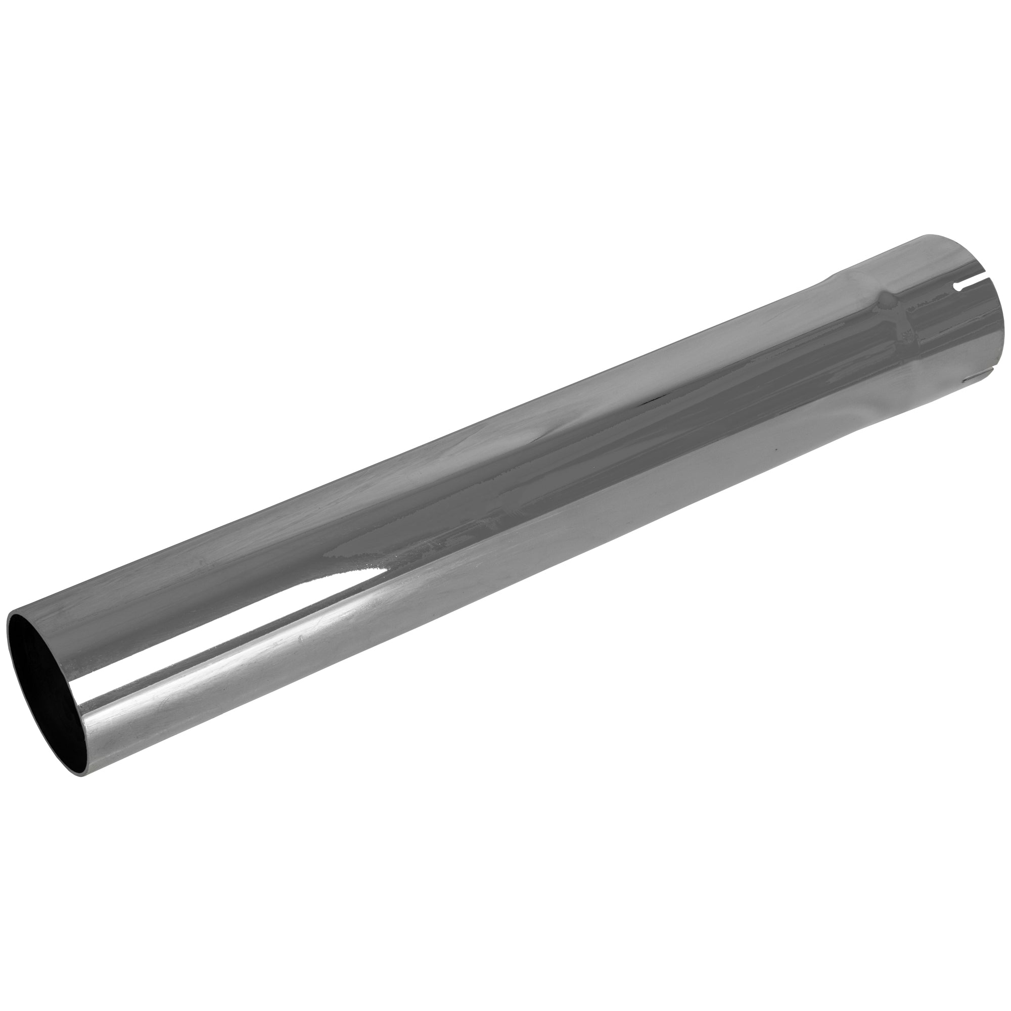 Exhaust Stack Pipe Replacement for UNIVERSAL - 3-1/2" x 24", Straight Chrome