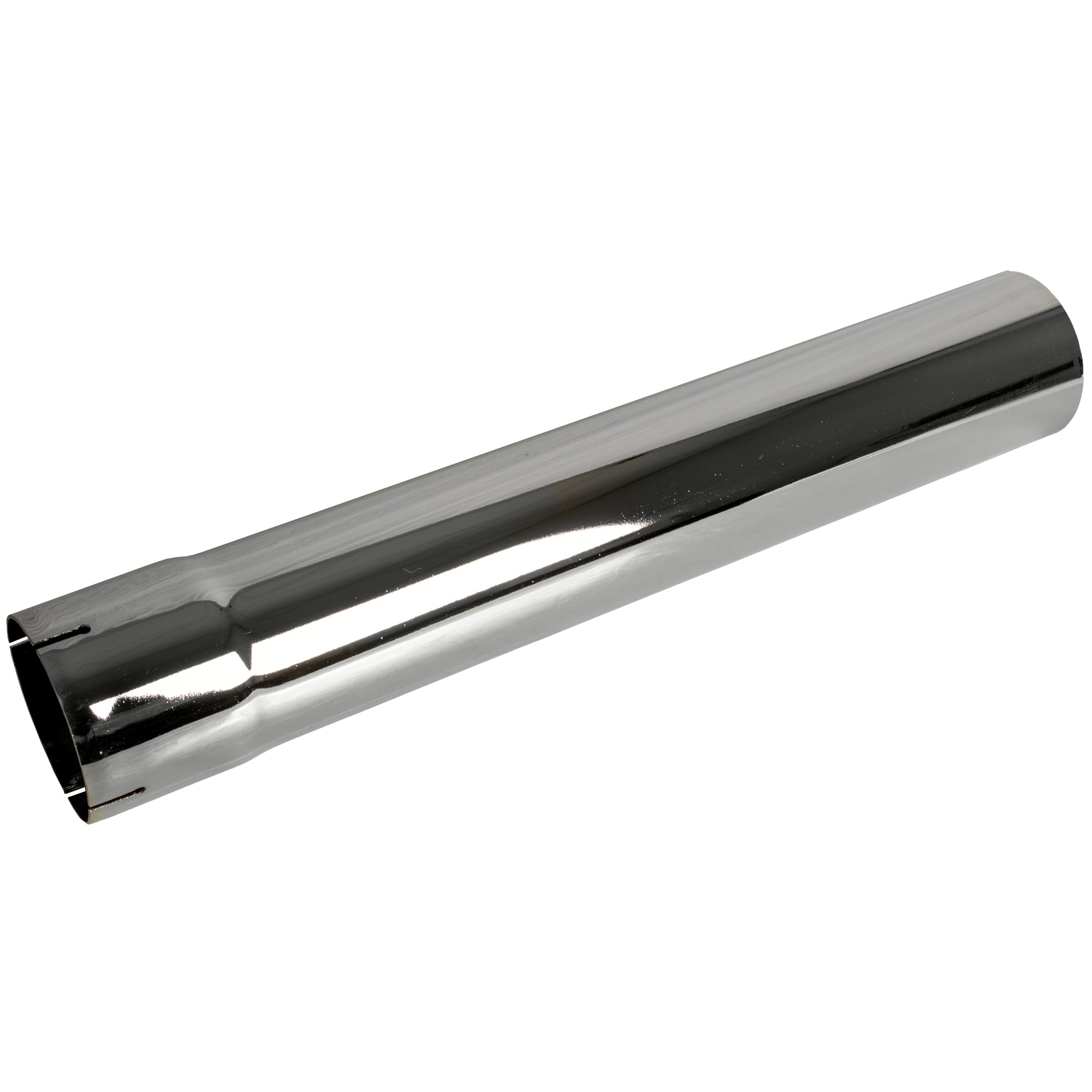 Exhaust Stack Pipe 4" x 24" Straight Chrome