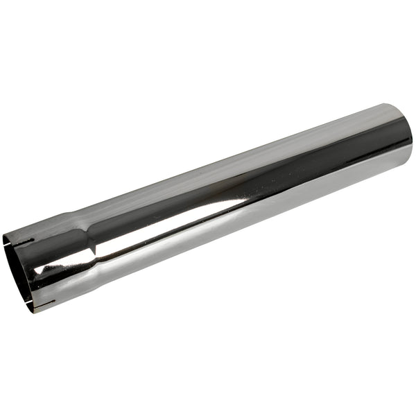 Exhaust Stack Pipe 4" x 24" Straight Chrome