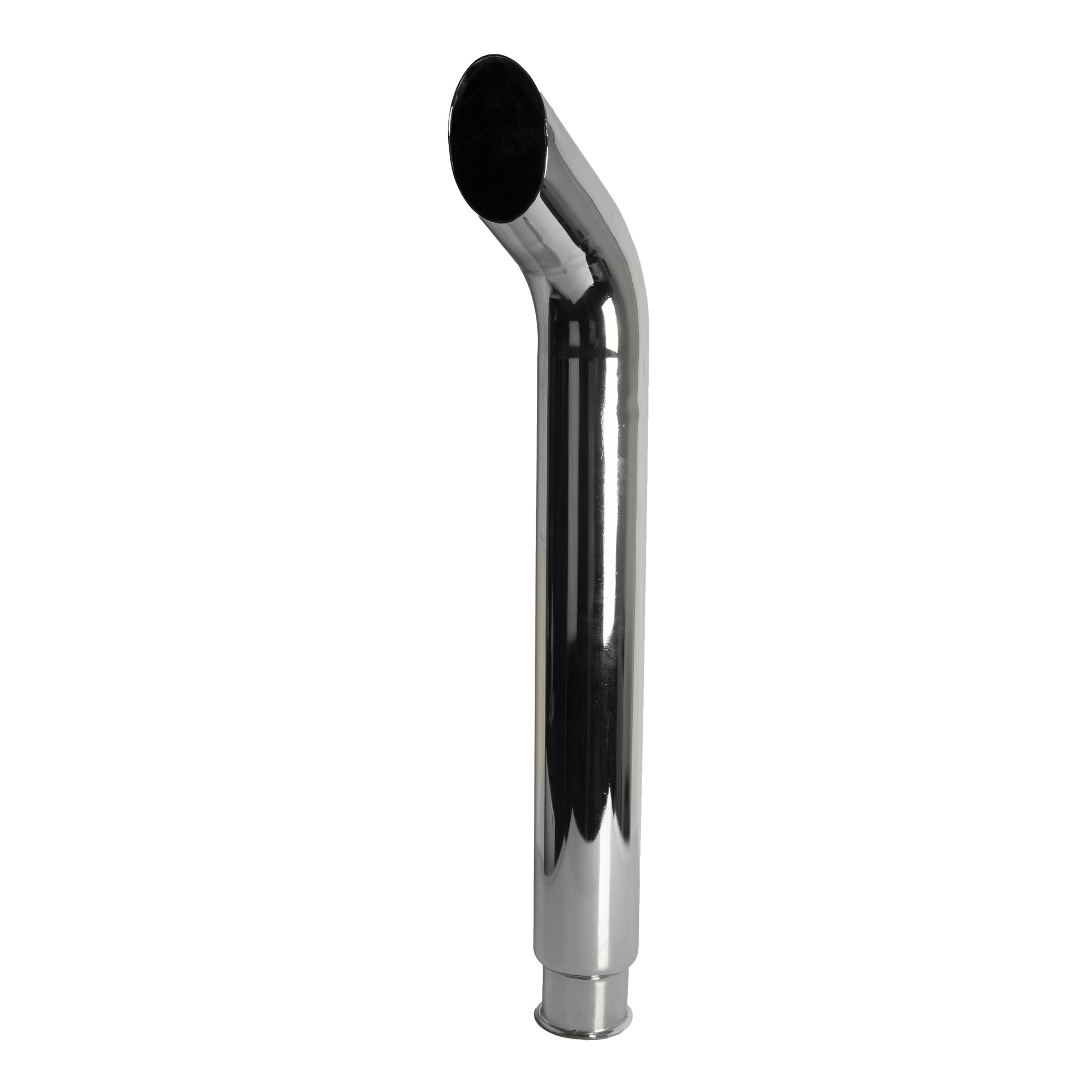 Exhaust Stack Pipe Replacement for JOHN DEERE 4320 4555 4955 Curved Chrome