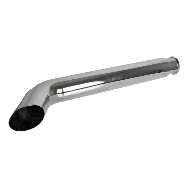 Exhaust Stack Pipe Replacement for JOHN DEERE 4320 4555 4955 Curved Chrome