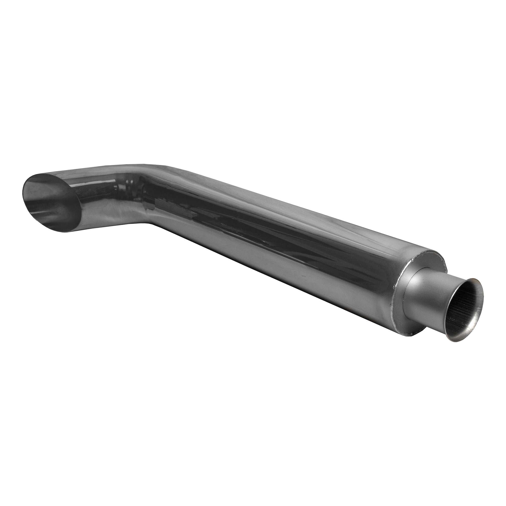 Exhaust Stack Pipe Replacement for JOHN DEERE 4320 4630 4850 4240 Curved Chrome