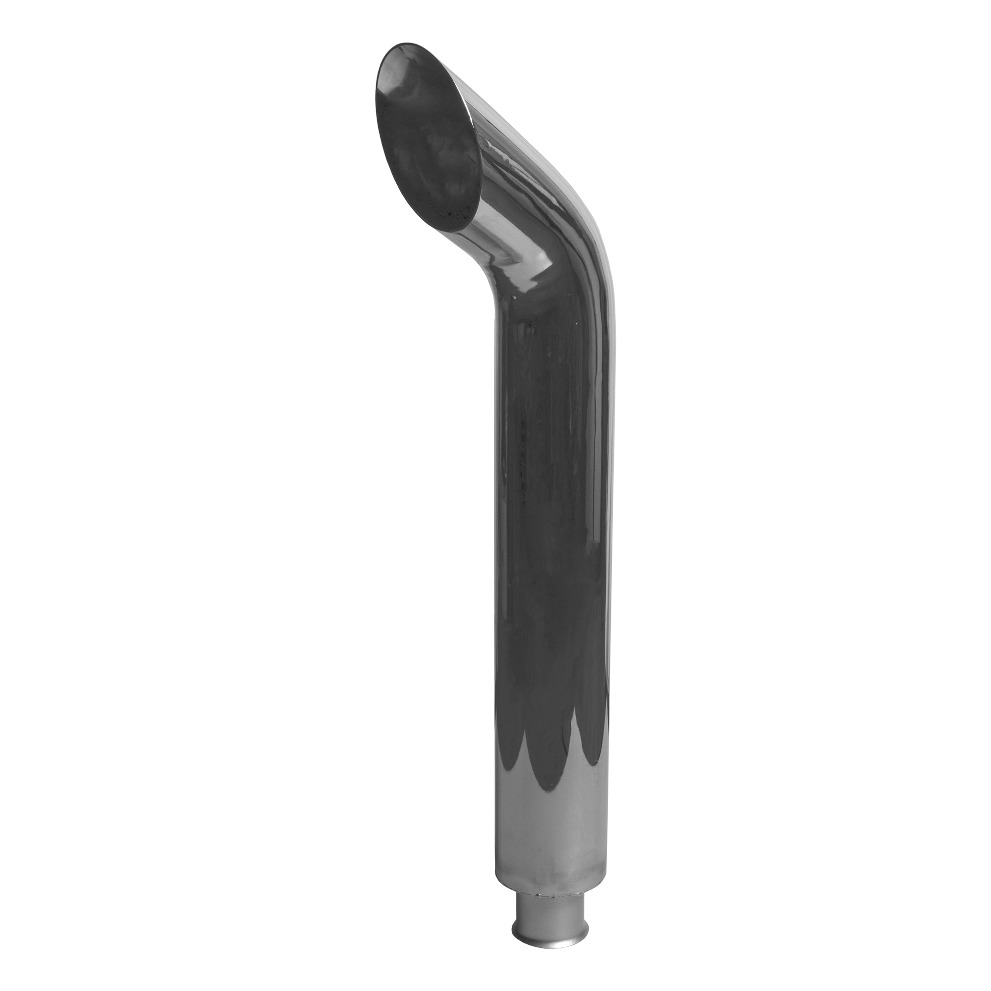 Exhaust Stack Pipe Replacement for JOHN DEERE 4320 4630 4850 4240 Curved Chrome