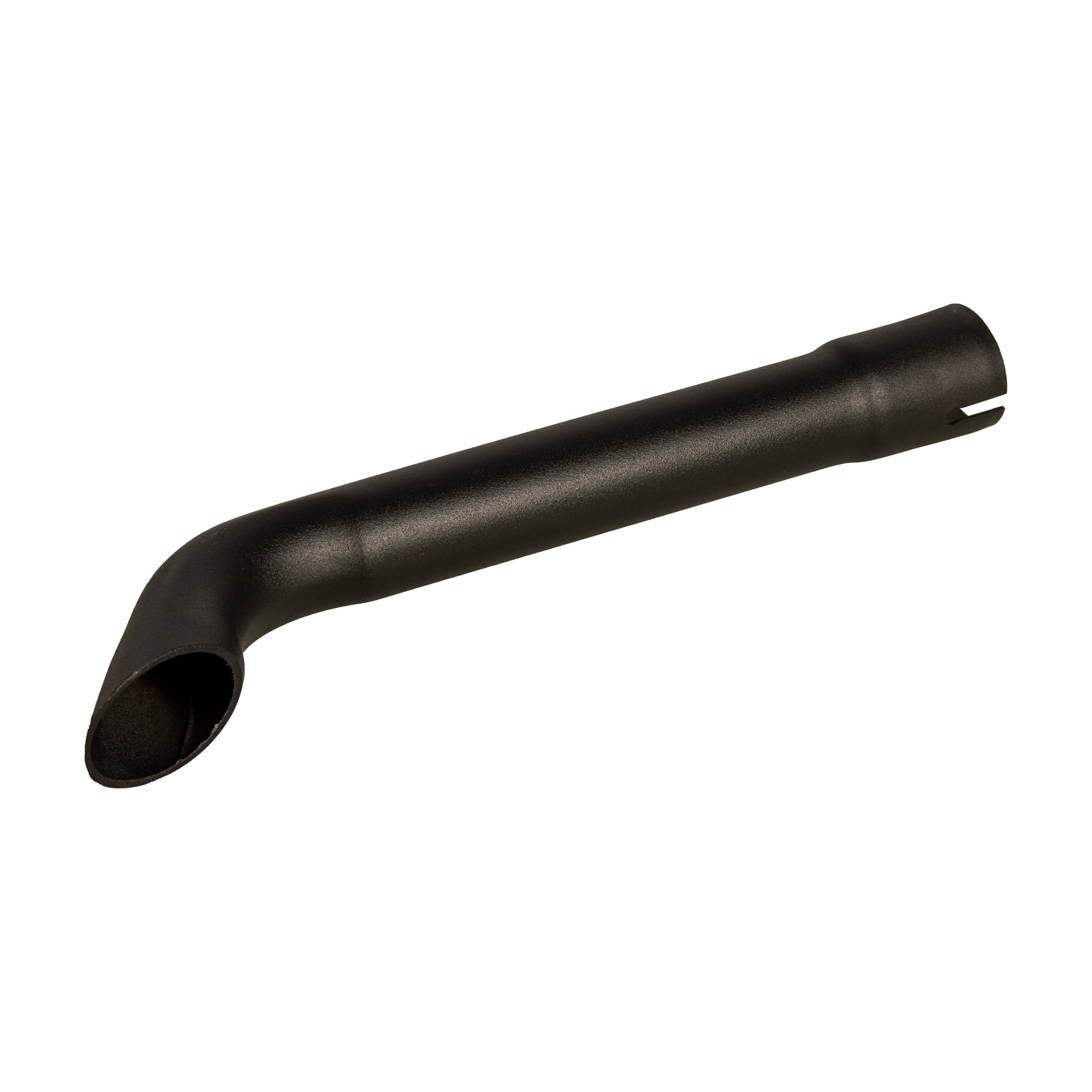 Exhaust Pipe Stack Replacement UNIVERSAL - 1-1/4" x 12" Curved Black