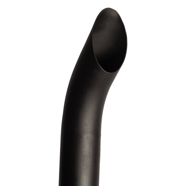 Exhaust Pipe Replacement for UNIVERSAL 3" x 72", Curved Black
