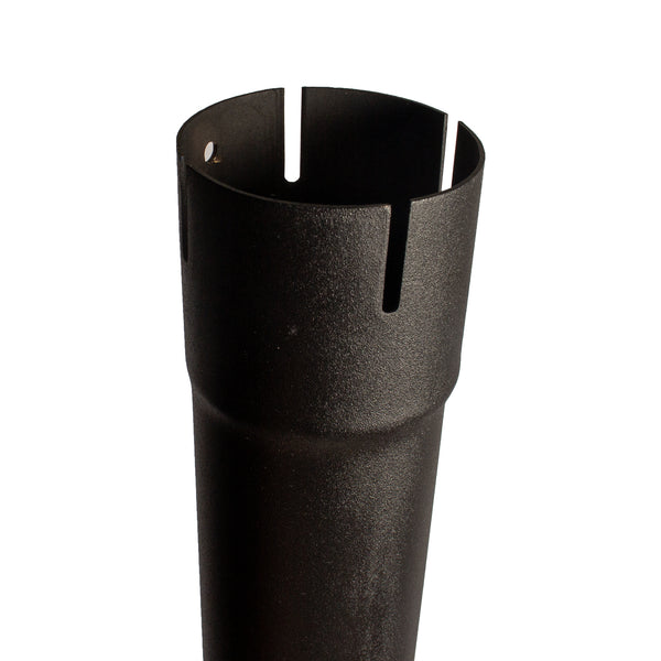 Exhaust Pipe Replacement for UNIVERSAL 3" x 72", Curved Black