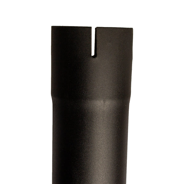 Exhaust Pipe Replacement for UNIVERSAL 3" x 84", Curved Black