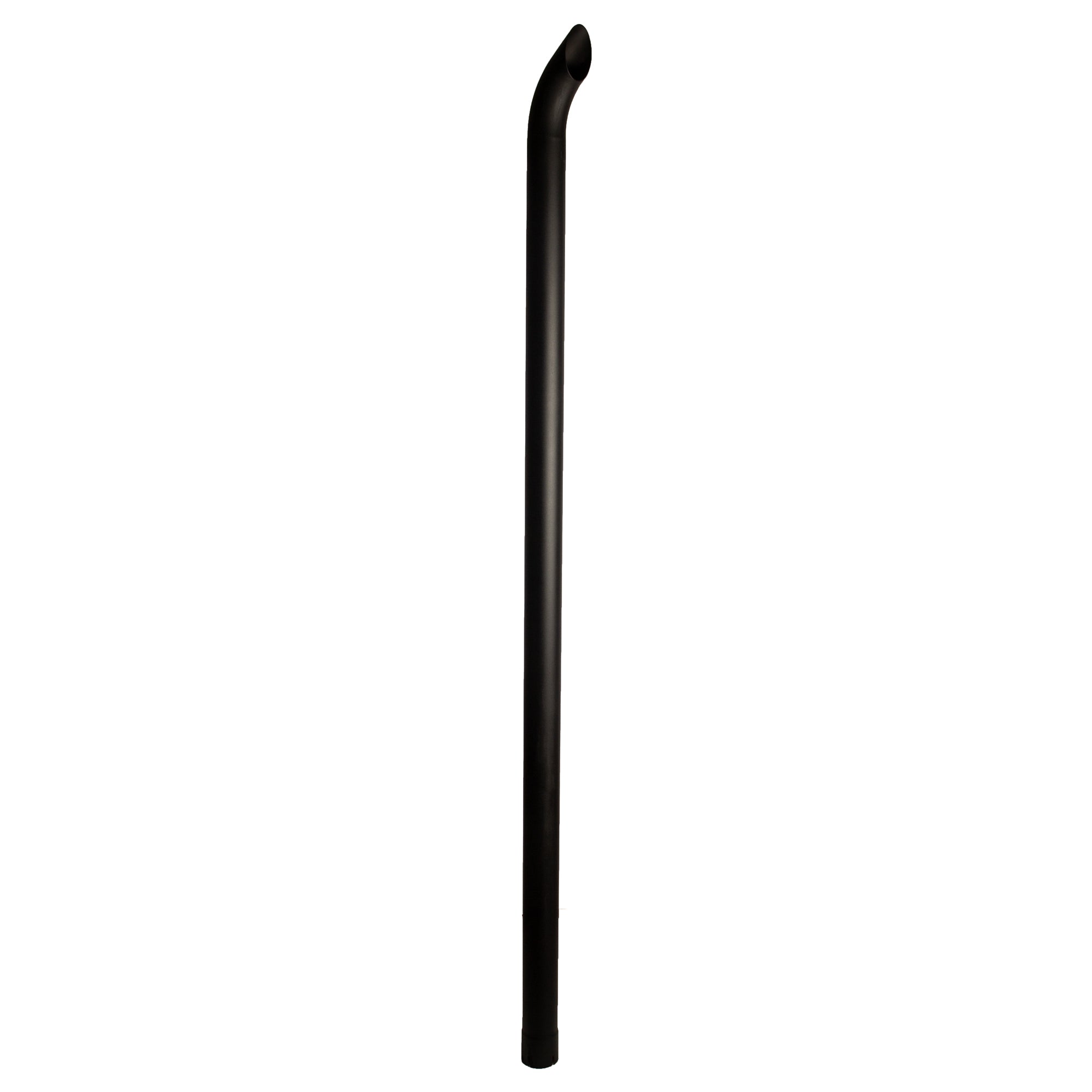 Exhaust Pipe Replacement for UNIVERSAL 3" x 84", Curved Black