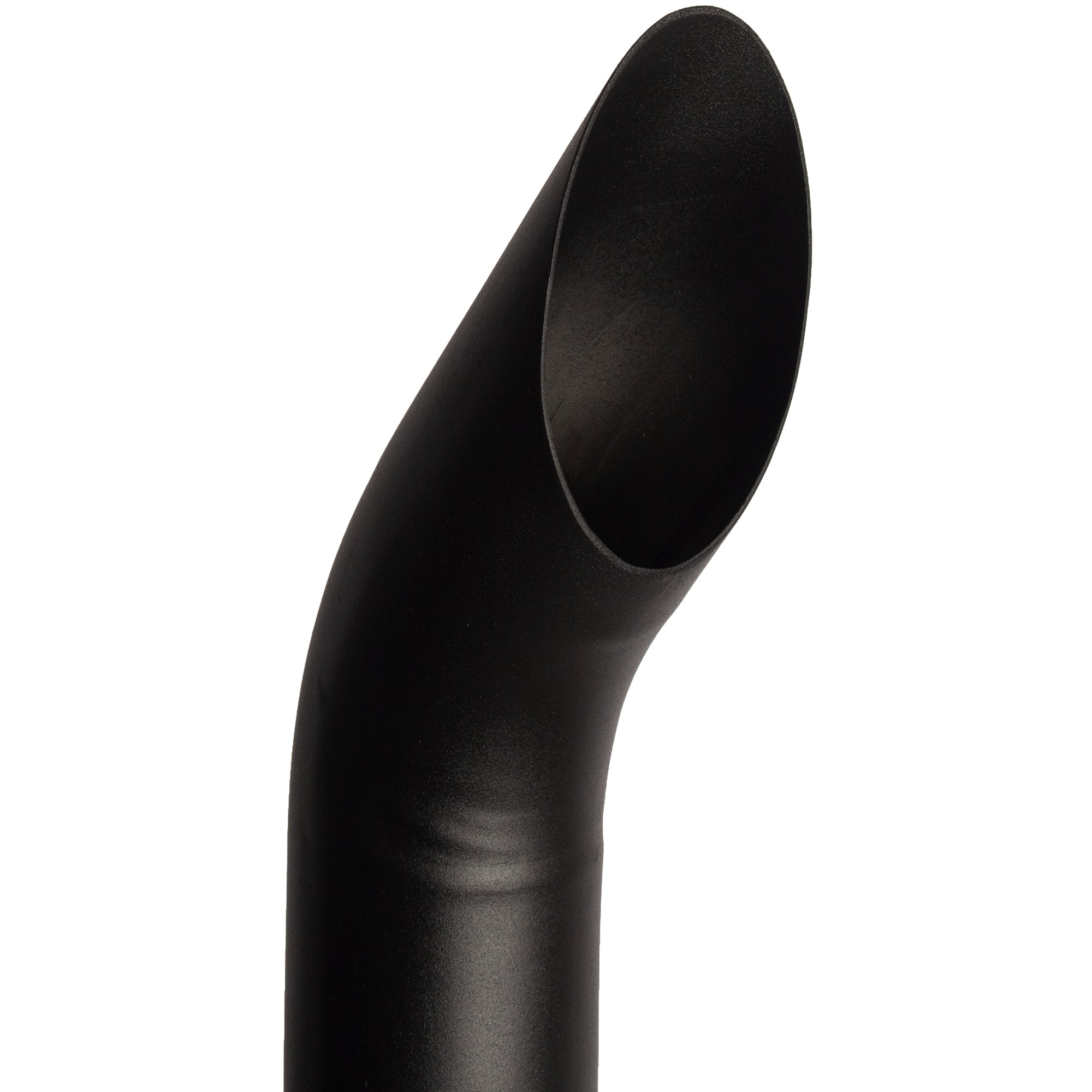 Exhaust Pipe Replacement for UNIVERSAL 3-1/2" x 60", Curved Black