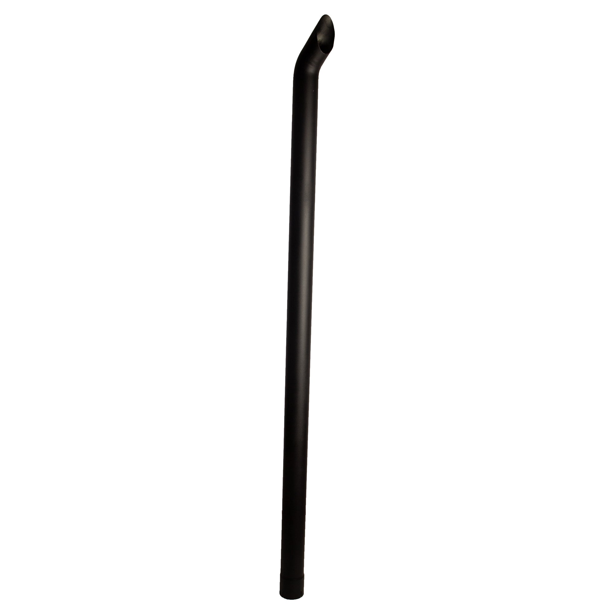 Exhaust Pipe Replacement for UNIVERSAL 3-1/2" x 84", Curved Black