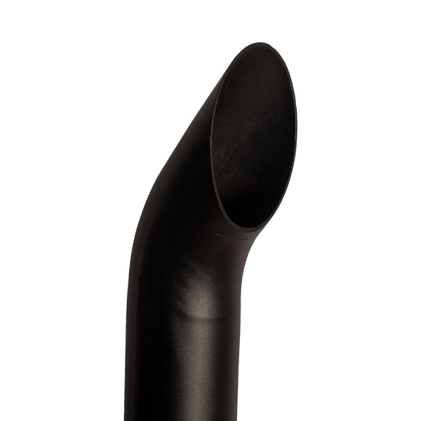 Exhaust Pipe Replacement for UNIVERSAL 4" x 60", Curved Black