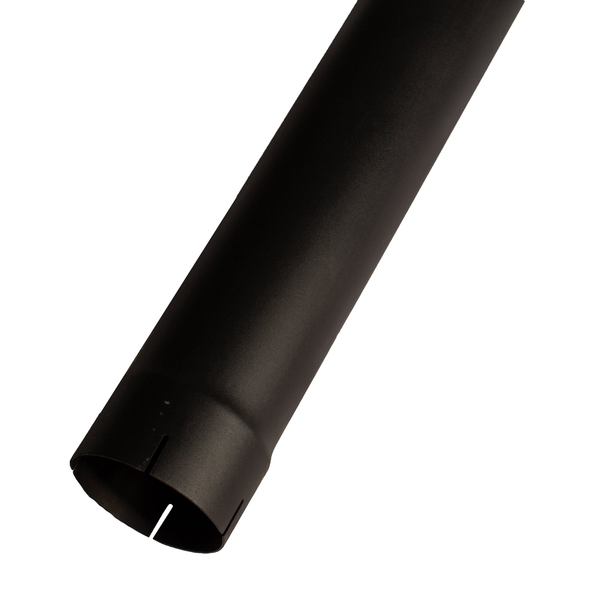 Exhaust Pipe Stack Replacement UNIVERSAL - 5" x 108", Curved Black