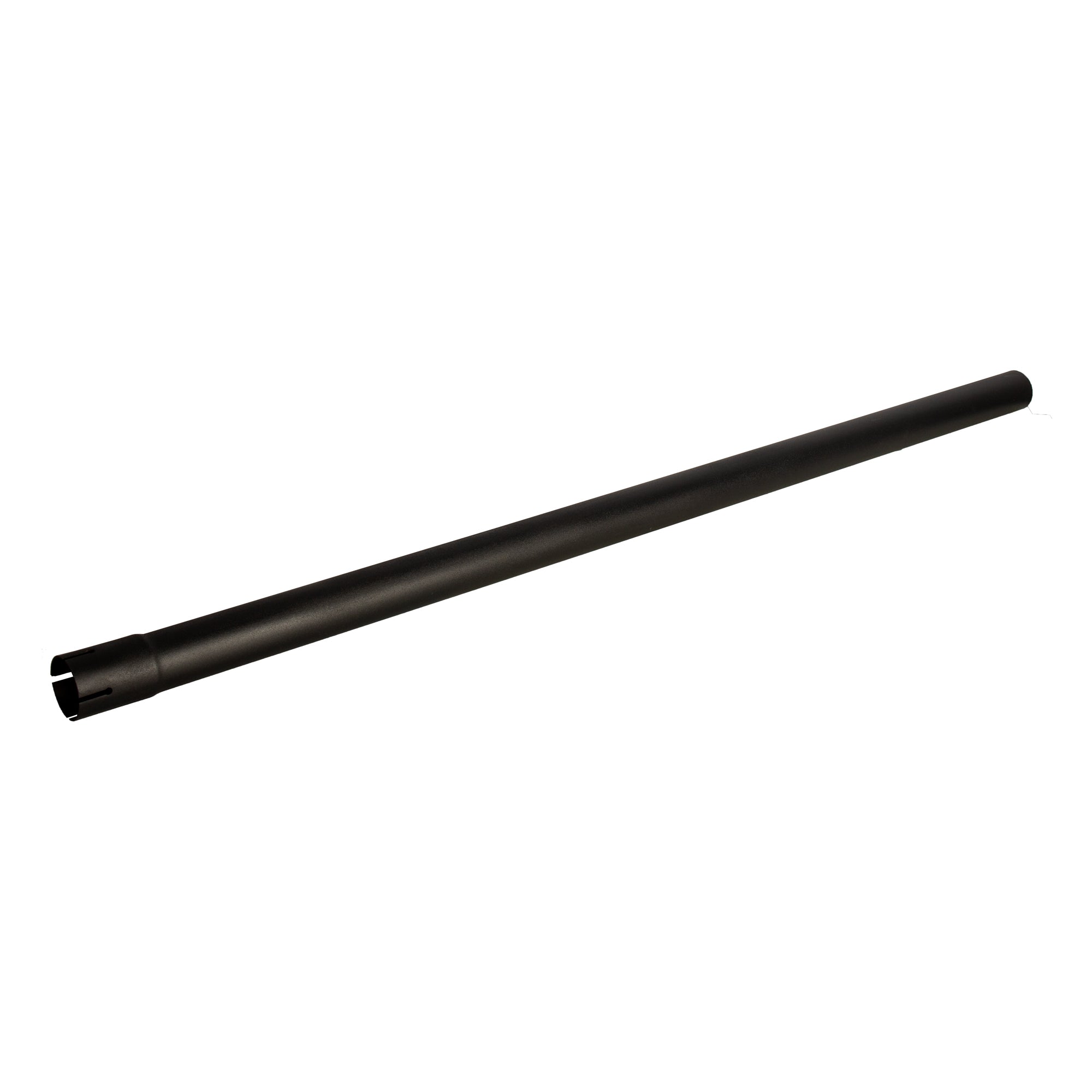 Exhaust Stack Pipe Replacement for UNIVERSAL - 1-7/8" x 48", Straight Black