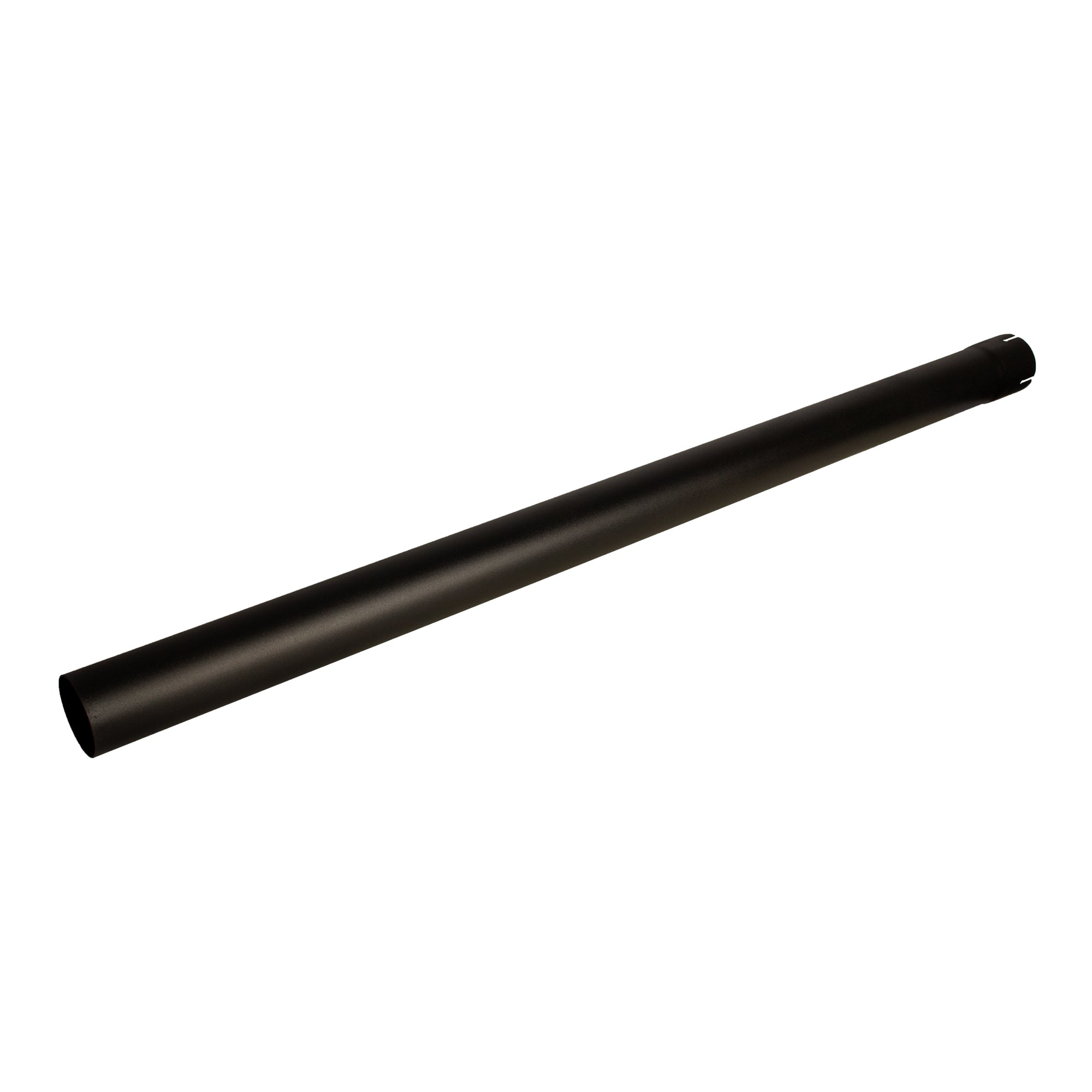 Universal Exhaust Stack End Pipe Straight Black 2-3/4" x 48" for Tractor Models