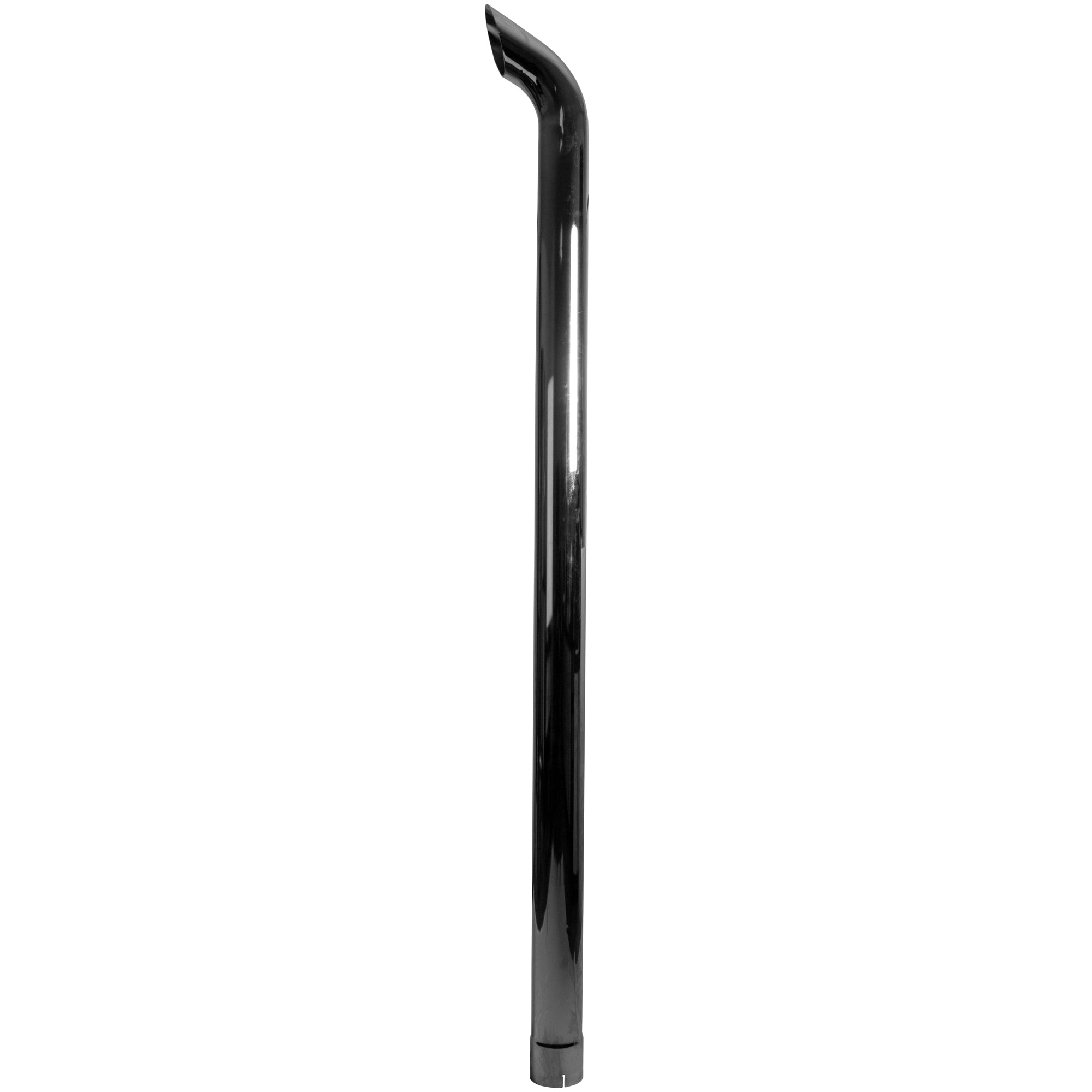 Exhaust Pipe Replacement for UNIVERSAL 4" x 96", Curved Chrome