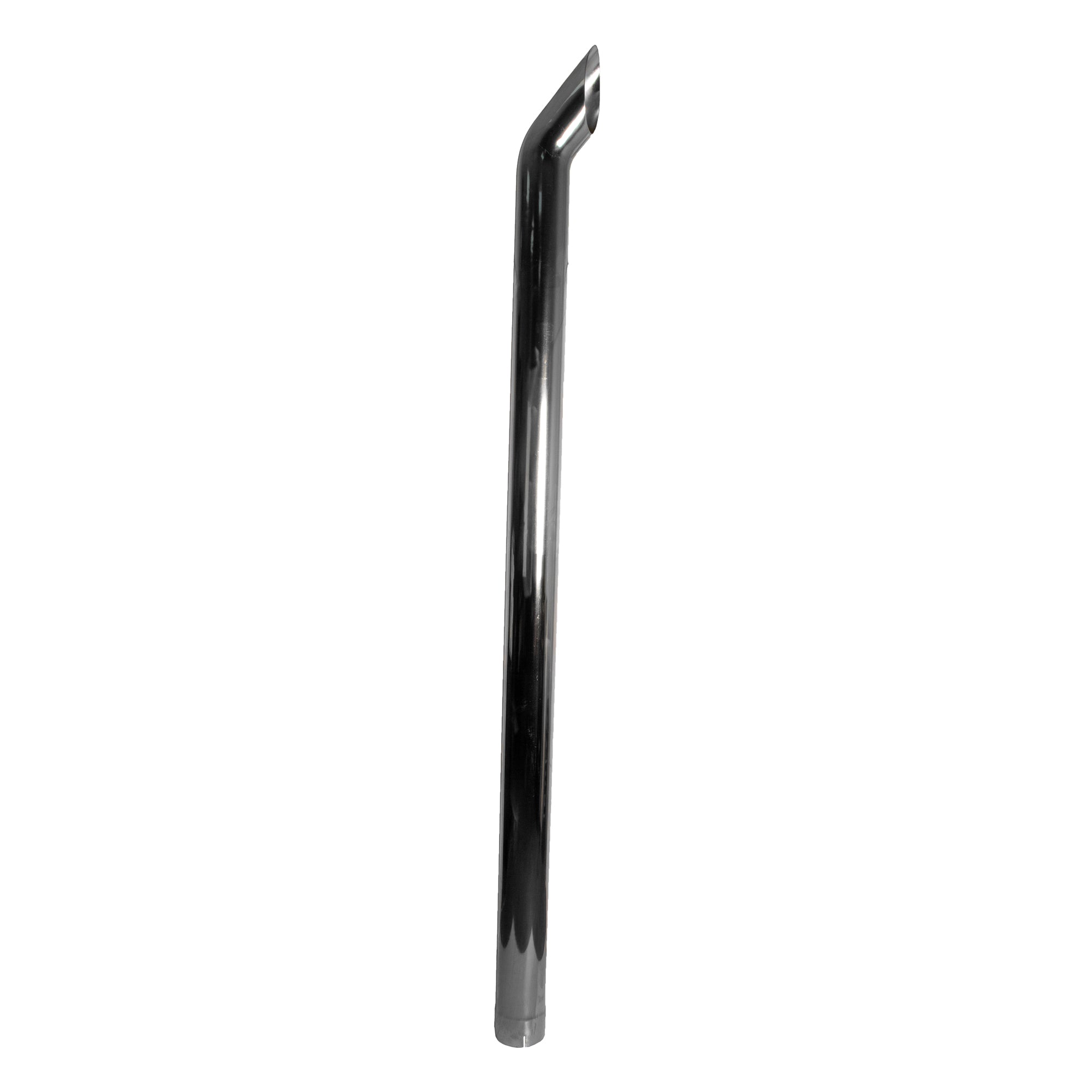 Exhaust Pipe Replacement for UNIVERSAL 5" x 96", Curved Chrome