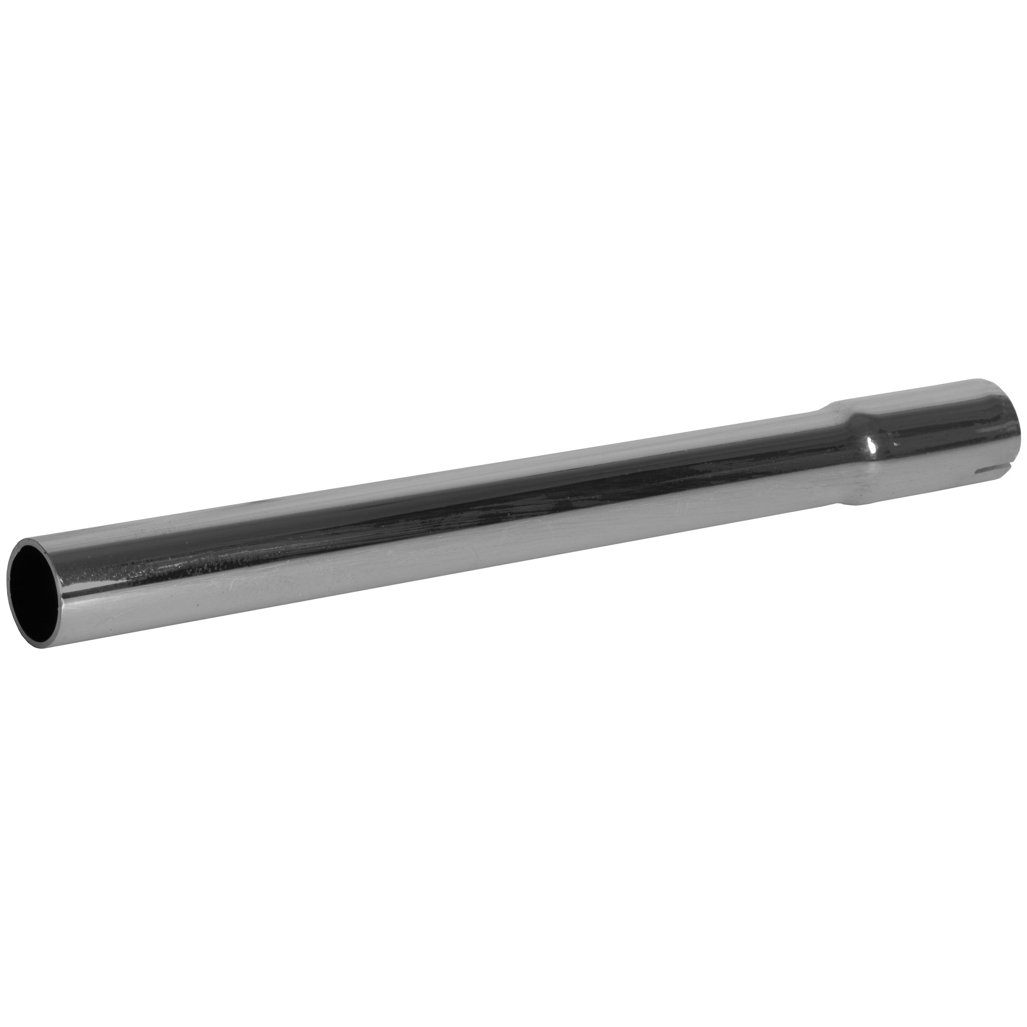 Universal Exhaust Stack Straight End Pipe Chrome 1" x 12" for Tractors