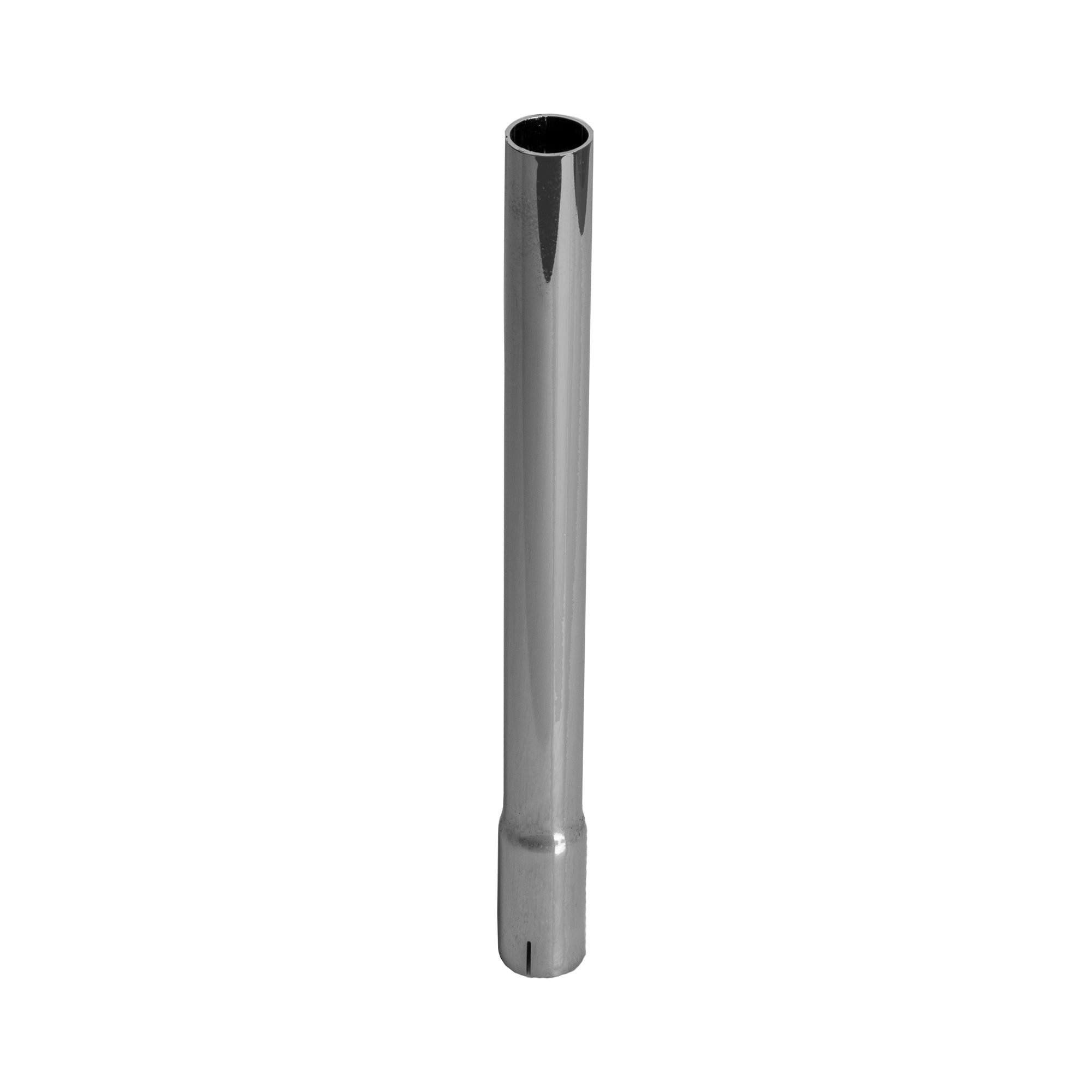 Exhaust Stack Pipe Fits Universal 5" x 60" Straight End Pipe Chrome