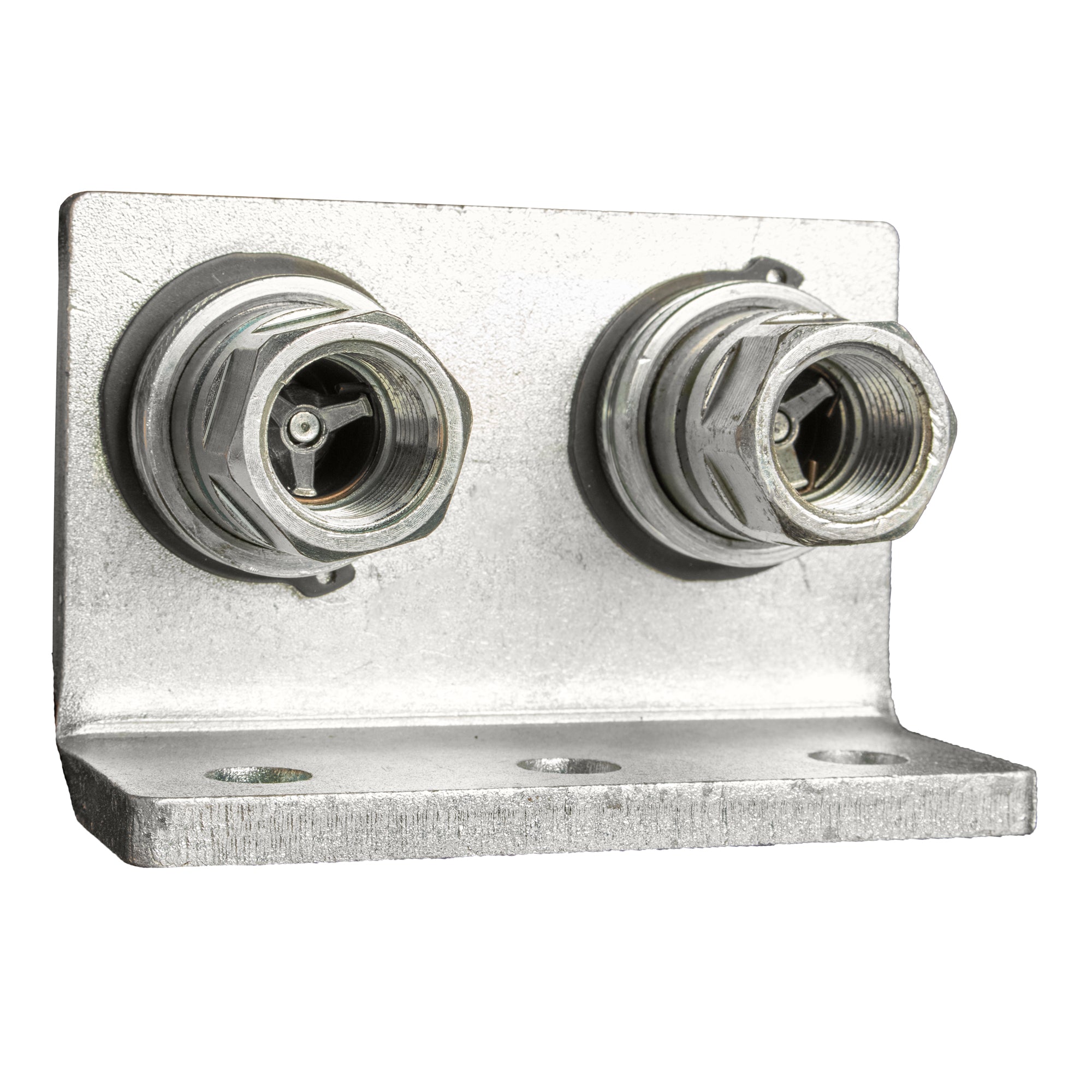 Hydraulic Quick Release Coupling Double Bracket Female 1/2'' Body x 1/2'' BSP