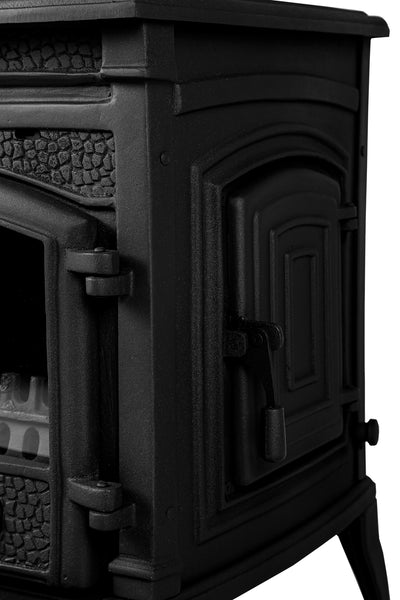 Flame Stove Sirius Star FS-016YK Cast Iron Wood & Coal Stove 10kW Dual Burn