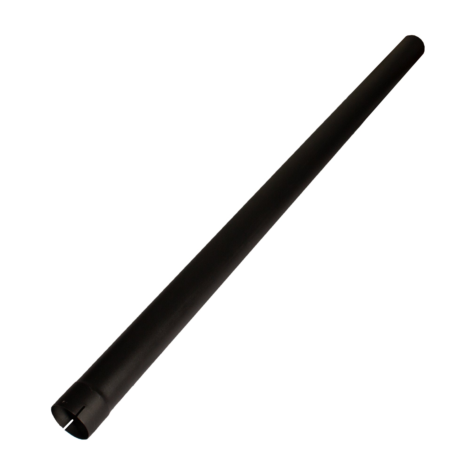 Exhaust Pipe Stack Replacement UNIVERSAL - 4" x 84", Straight Black