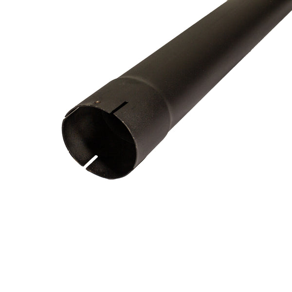 Exhaust Pipe Stack Replacement UNIVERSAL - 4" x 84", Straight Black